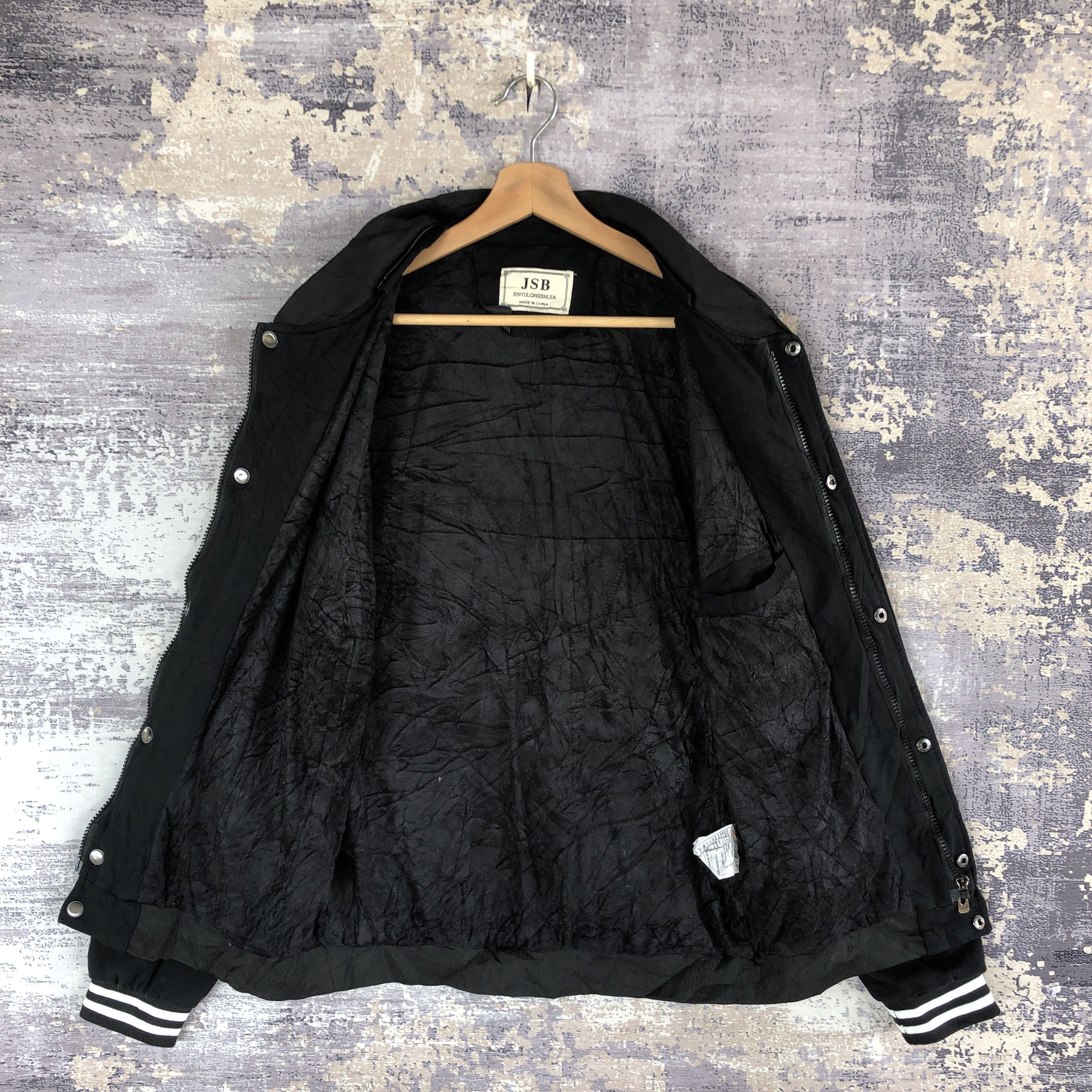 Japanese Brand × Vintage Vintage JSB Baseball Jacket Japanese Varsity Wool Jacket Size US L / EU 52-54 / 3 - 9 Thumbnail