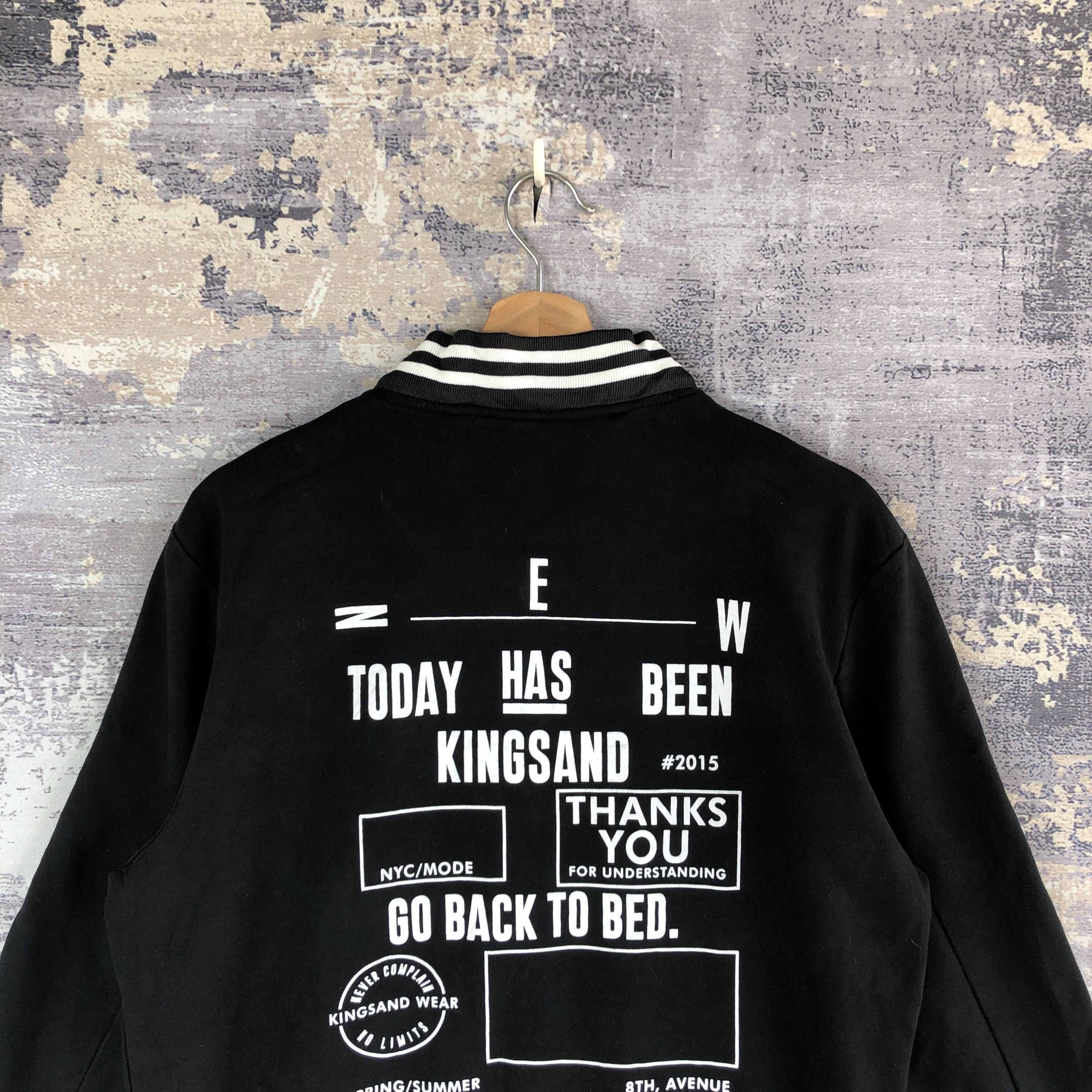 Japanese Brand × Vintage Vintage JSB Baseball Jacket Japanese Varsity Wool Jacket Size US L / EU 52-54 / 3 - 4 Thumbnail