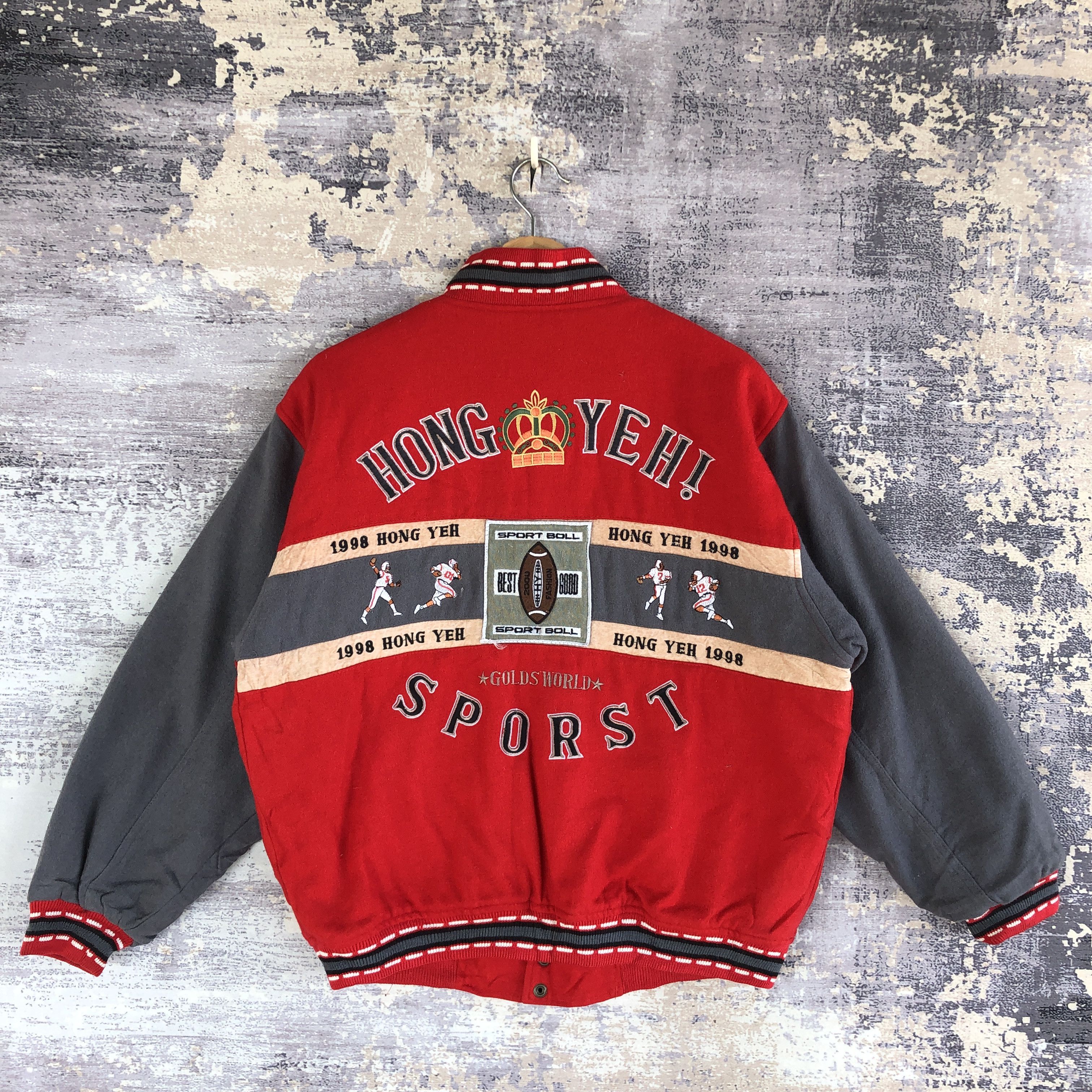 Vintage Hong Yeh Baseball Jacket Japanese Varsity Jacket