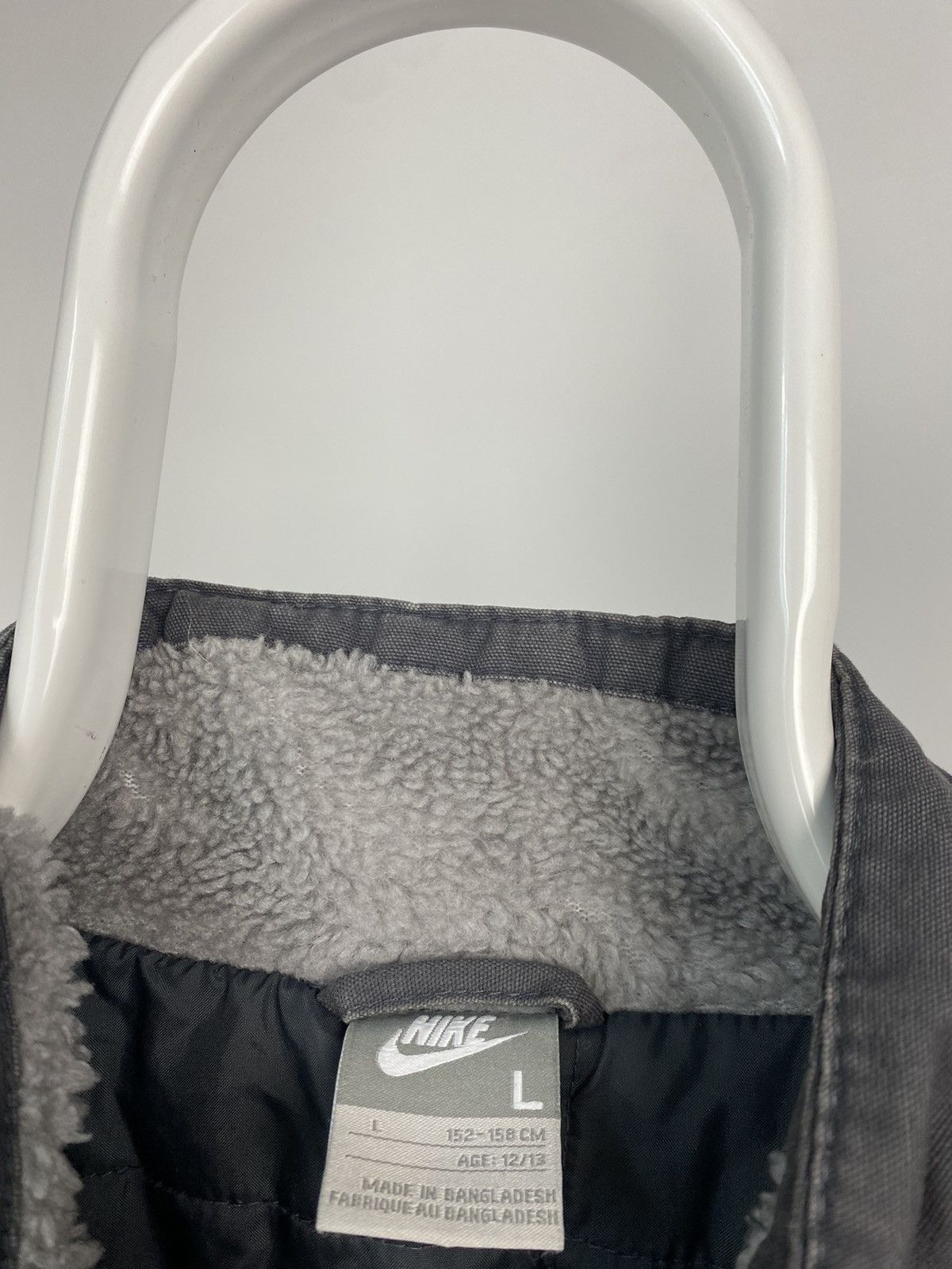 Nike × Vintage Nike vintage grey cargo jacket multi pocket 2000s Size US S / EU 44-46 / 1 - 5 Thumbnail