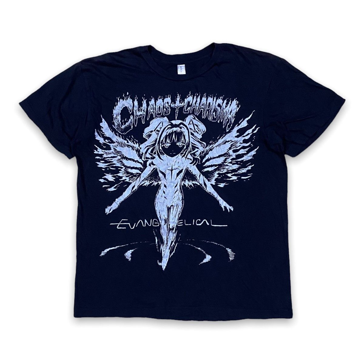 RARE EVANGELION ASUKA CHAOS CHARISMA ANIME T SHIRT
