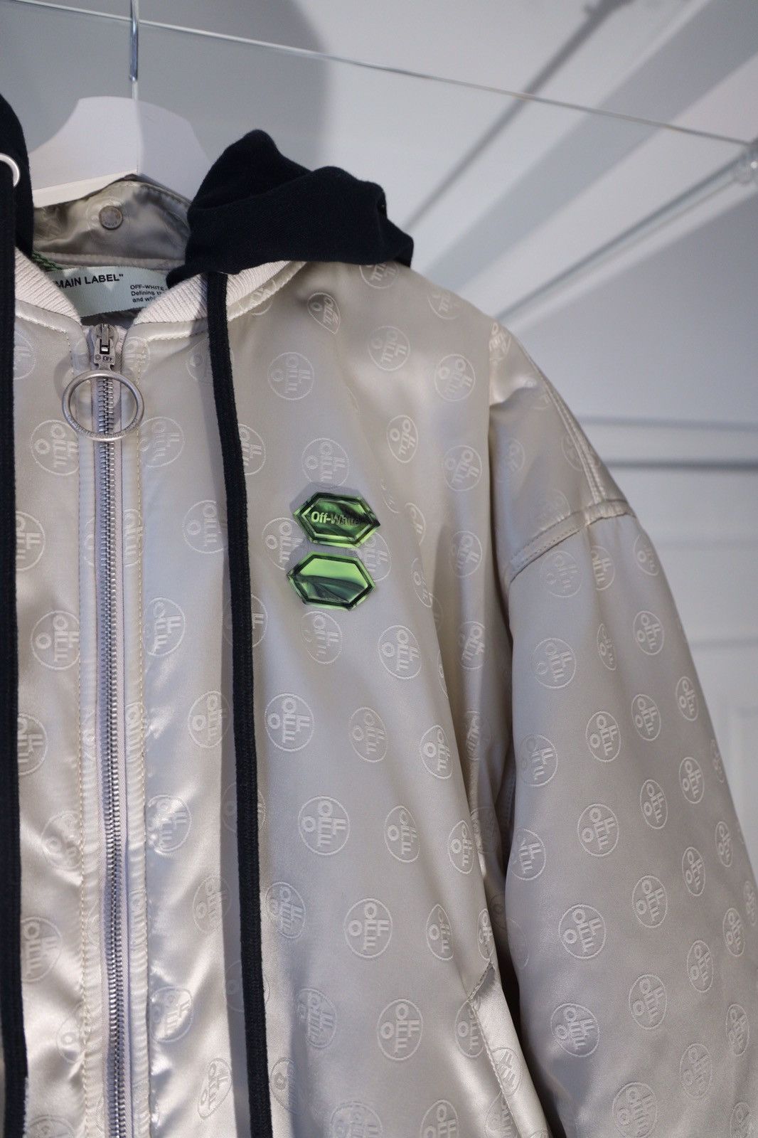 Off-White Off White Bomber Jacket Size US S / EU 44-46 / 1 - 12 Thumbnail
