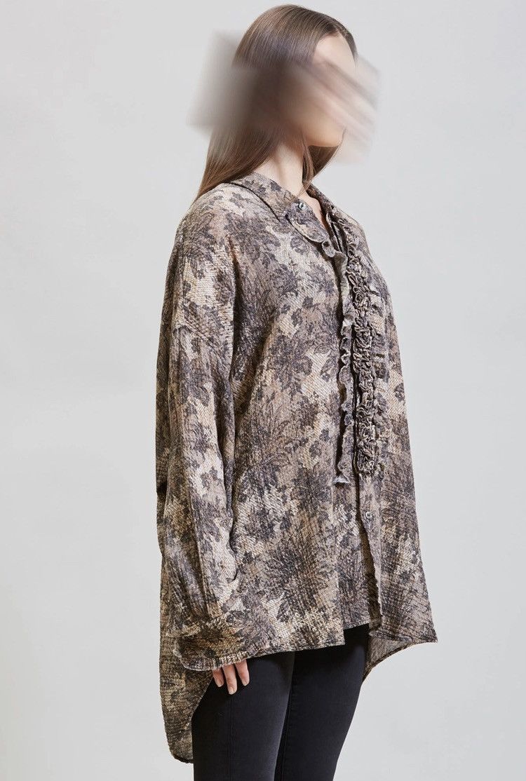 R13 Drop neck tuxedo shirt. Small Size S / US 4 / IT 40 - 4 Thumbnail