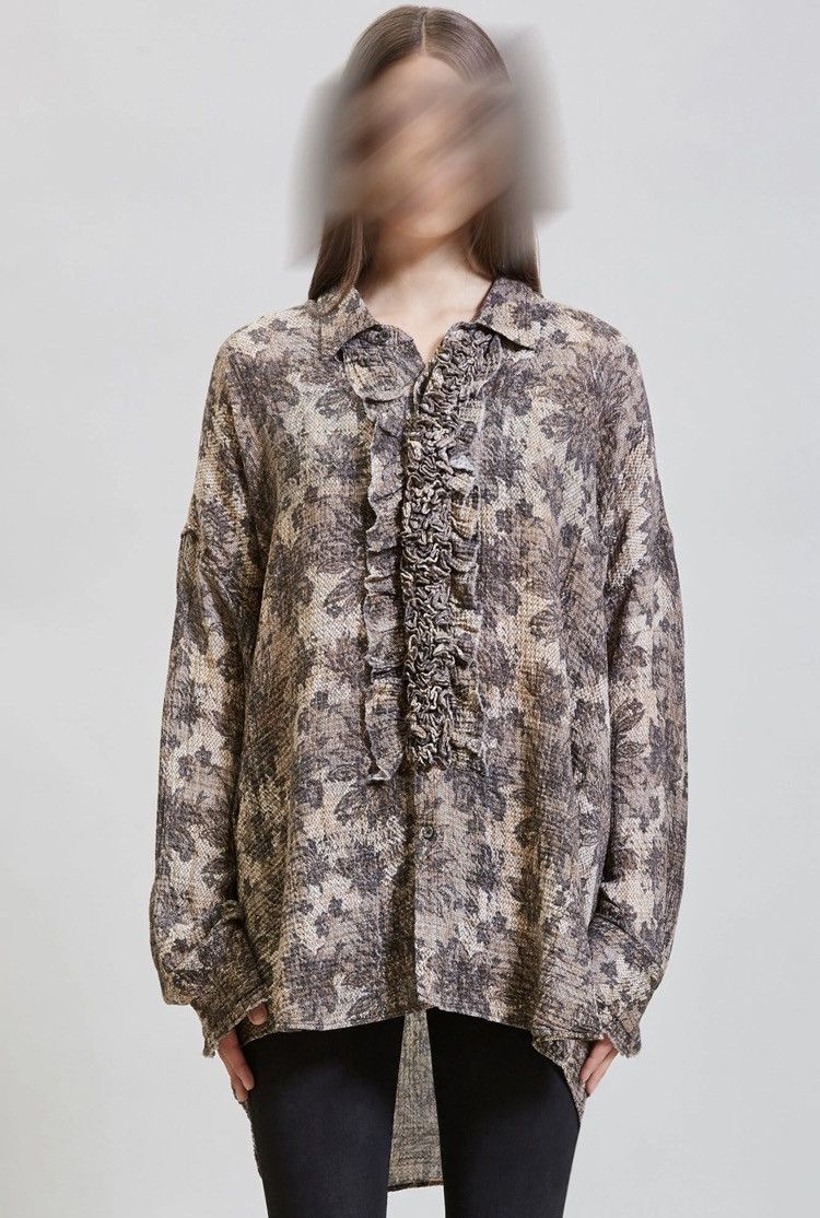 R13 Drop neck tuxedo shirt. Small Size S / US 4 / IT 40 - 5 Thumbnail