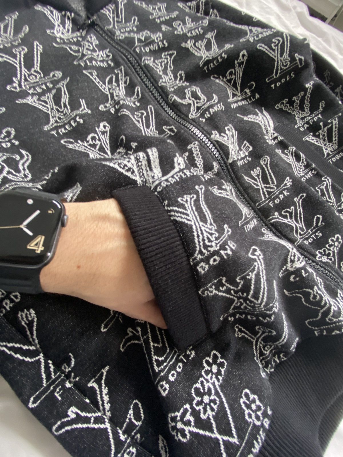 Louis Vuitton LV CARTOONS JACQUARD ZIP jacket Size US M / EU 48-50 / 2 - 17 Thumbnail