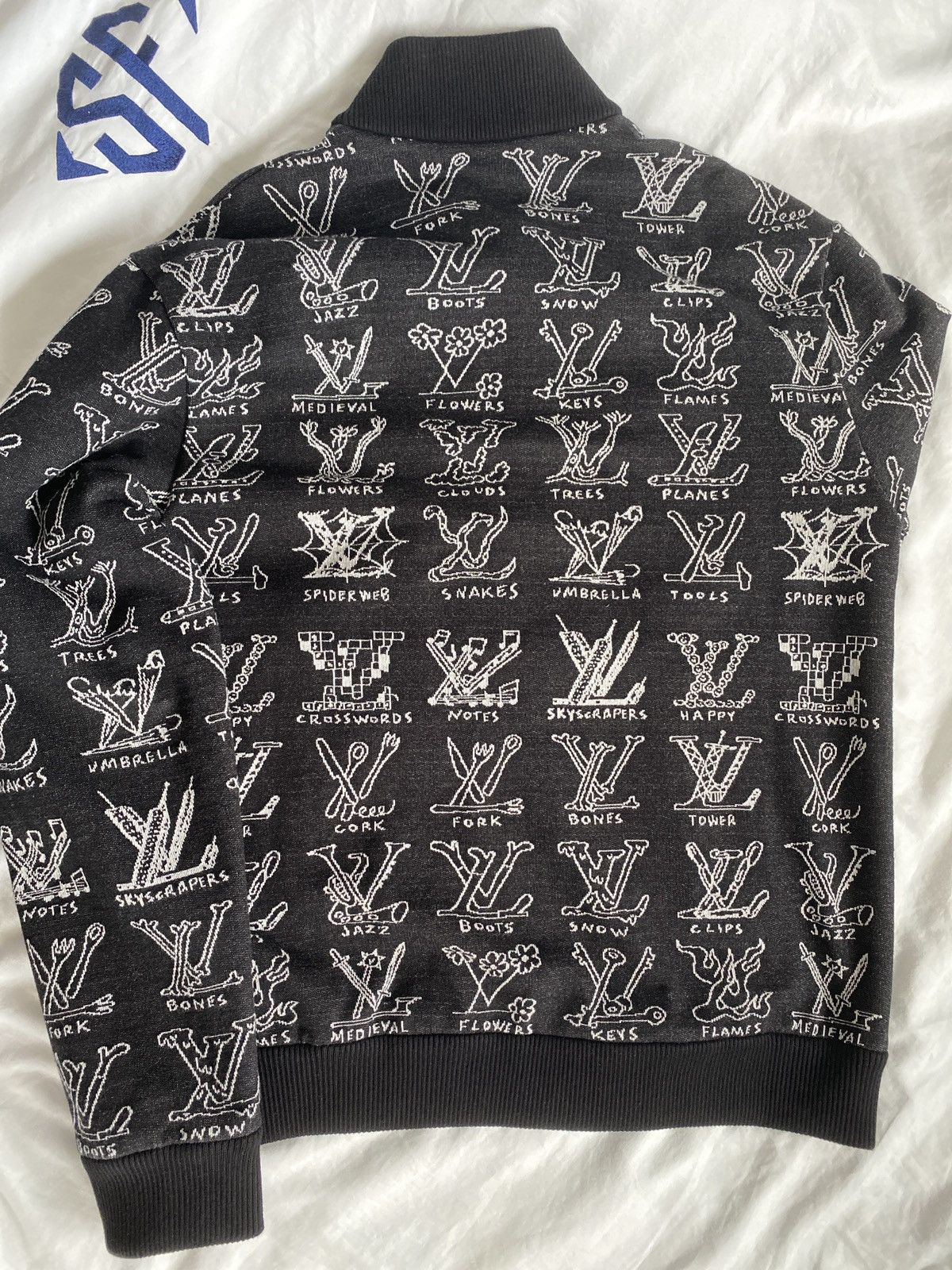 Louis Vuitton LV CARTOONS JACQUARD ZIP jacket Size US M / EU 48-50 / 2 - 14 Thumbnail