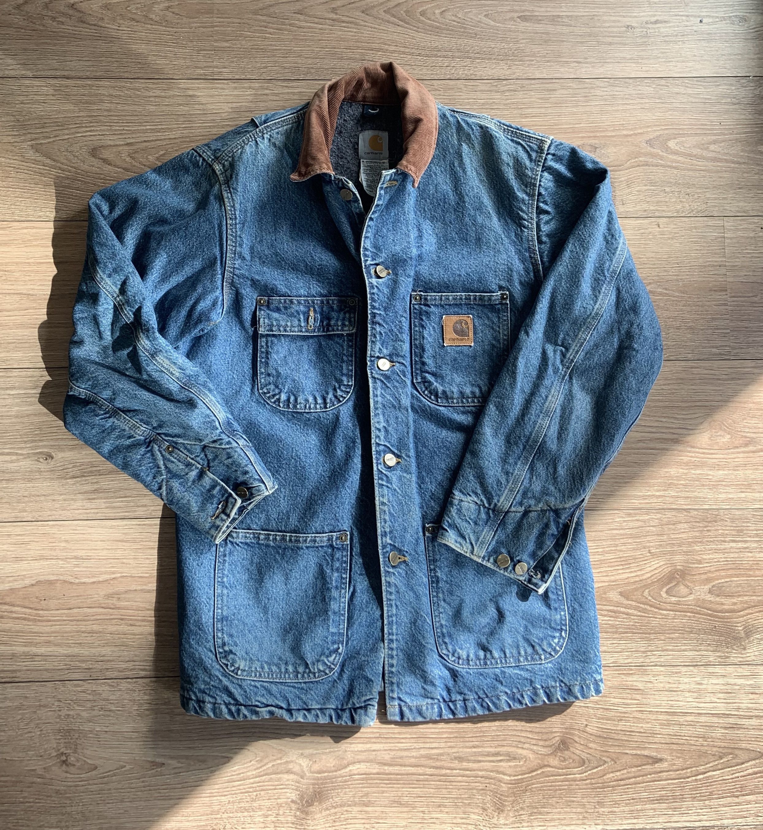 Carhartt Vintage Carhartt Denim Jacket Size US S / EU 44-46 / 1 - 1 Thumbnail
