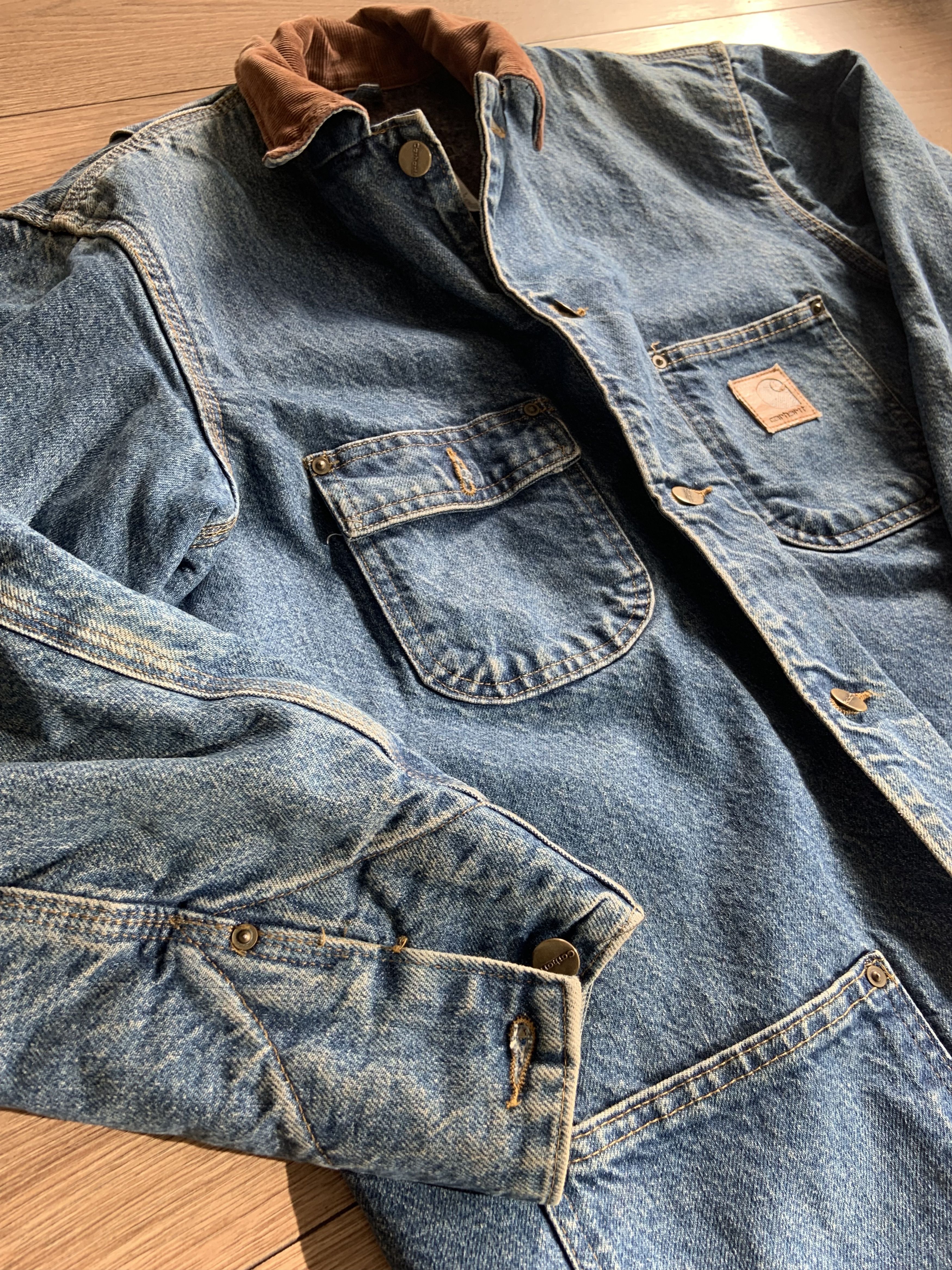 Carhartt Vintage Carhartt Denim Jacket Size US S / EU 44-46 / 1 - 2 Thumbnail