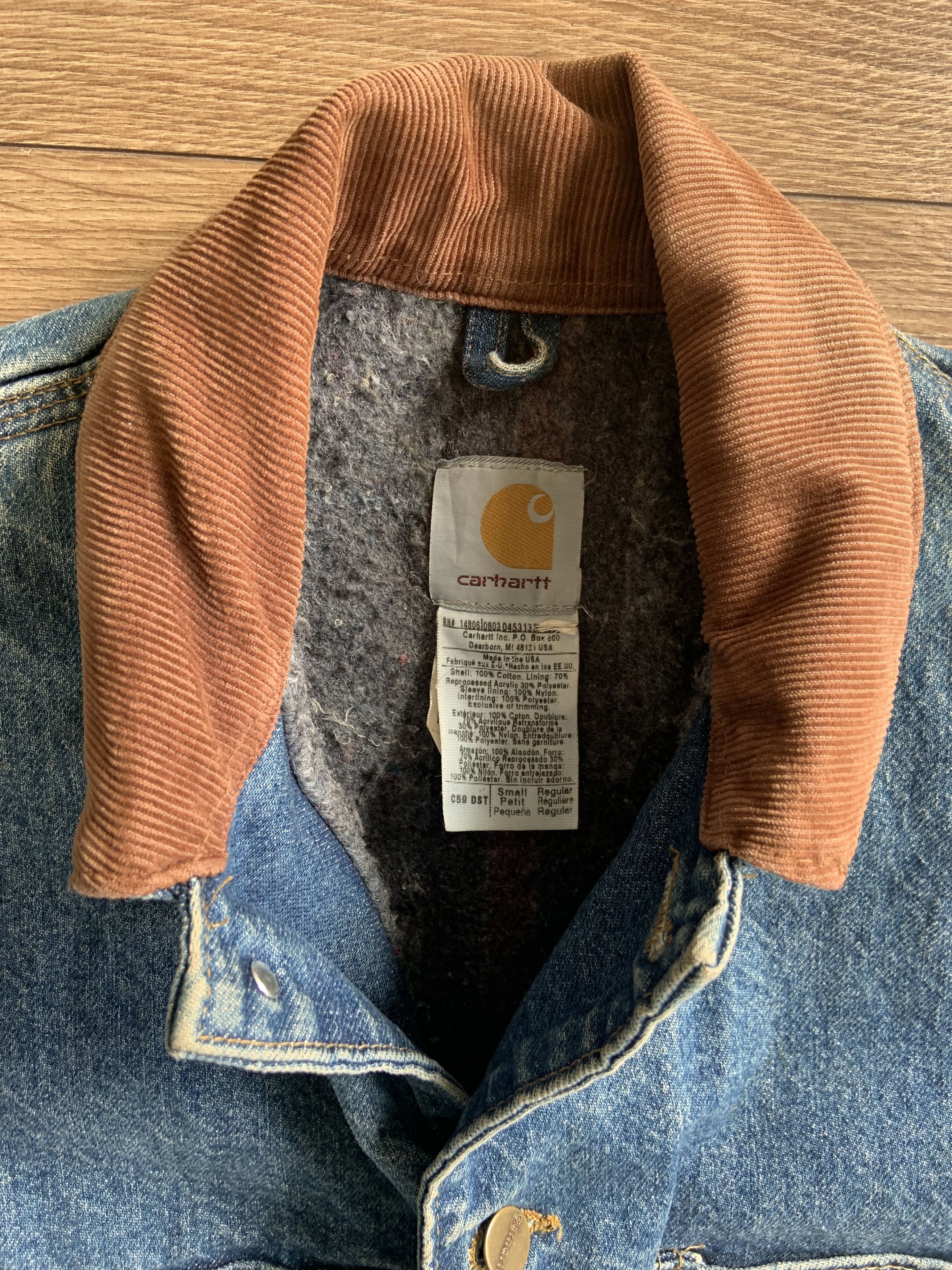 Carhartt Vintage Carhartt Denim Jacket Size US S / EU 44-46 / 1 - 3 Thumbnail