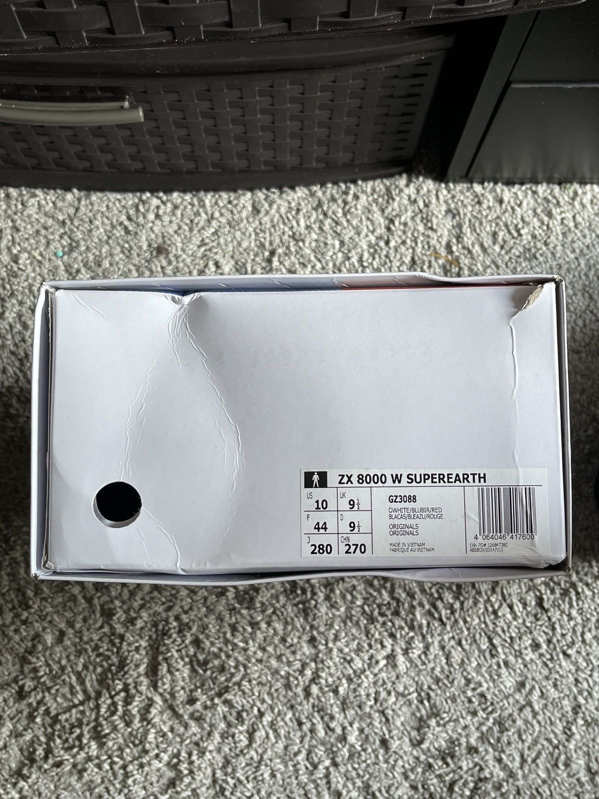 Adidas ZX 8000 W SUPEREARTH Size US 10 / EU 43 - 8 Thumbnail