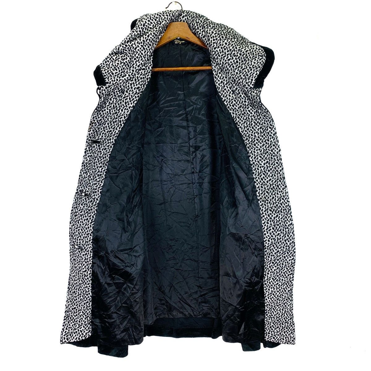 Other Vintage Leopard Art Trench Coat Jacket Size L / US 10 / IT 46 - 5 Thumbnail