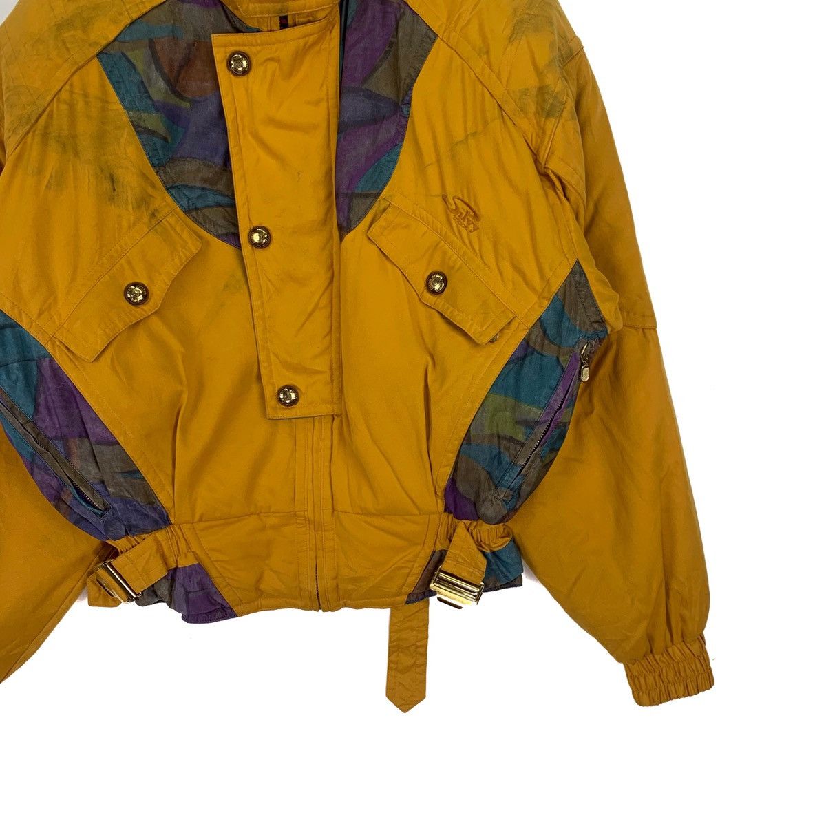 Japanese Brand Vintage Silvy Art Designer Ski Zipper Jacket Size US L / EU 52-54 / 3 - 3 Thumbnail