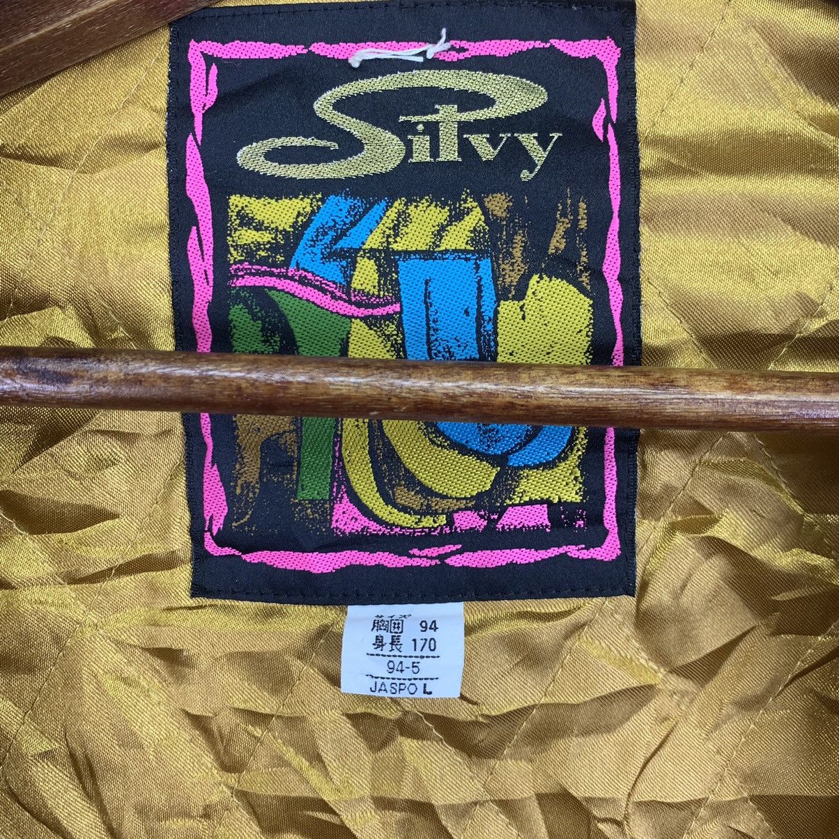 Japanese Brand Vintage Silvy Art Designer Ski Zipper Jacket Size US L / EU 52-54 / 3 - 7 Thumbnail