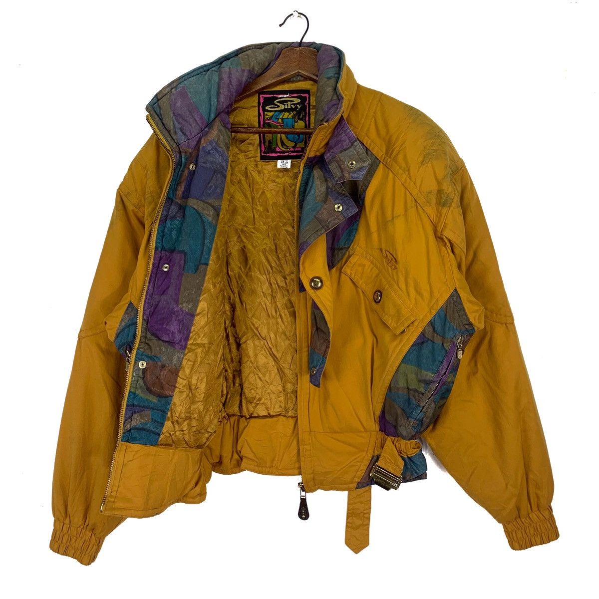 Japanese Brand Vintage Silvy Art Designer Ski Zipper Jacket Size US L / EU 52-54 / 3 - 4 Thumbnail