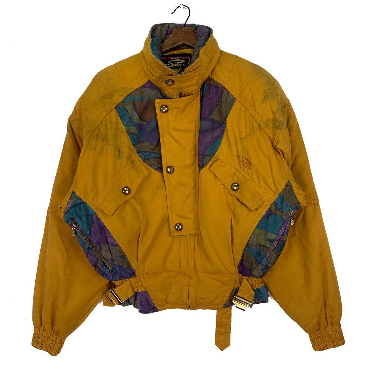 Japanese Brand Vintage Silvy Art Designer Ski Zipper Jacket Size US L / EU 52-54 / 3 - 1 Thumbnail