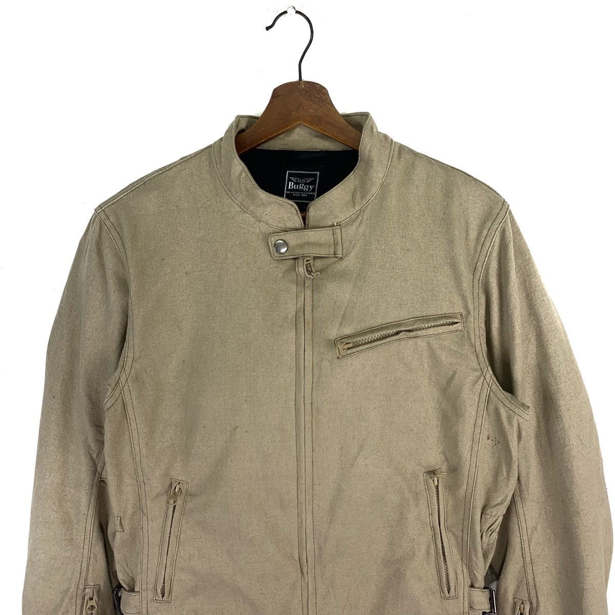Japanese Brand Vintage Buggy For Motorcycle Racing Safety Jacket Size US L / EU 52-54 / 3 - 2 Thumbnail
