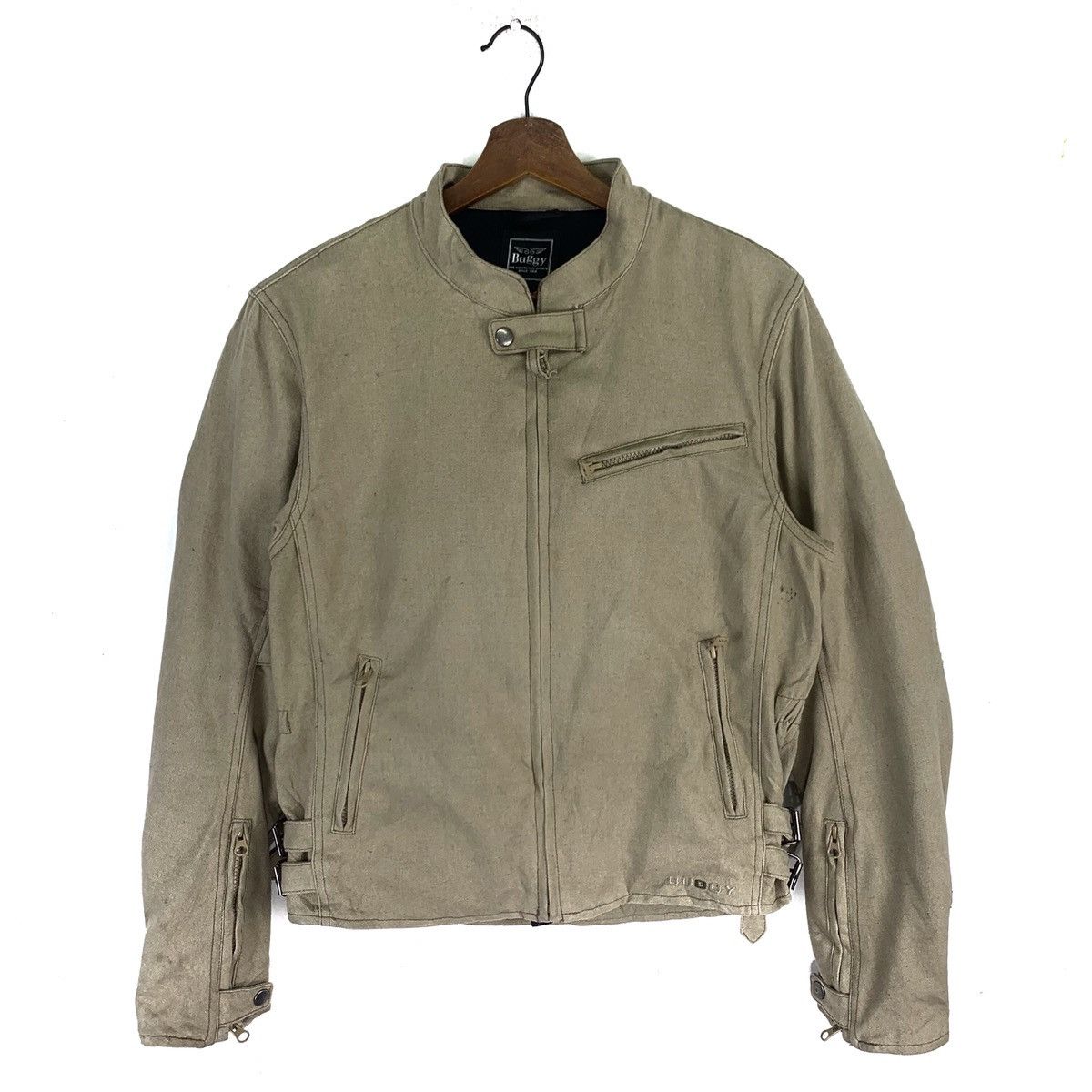 Japanese Brand Vintage Buggy For Motorcycle Racing Safety Jacket Size US L / EU 52-54 / 3 - 1 Thumbnail