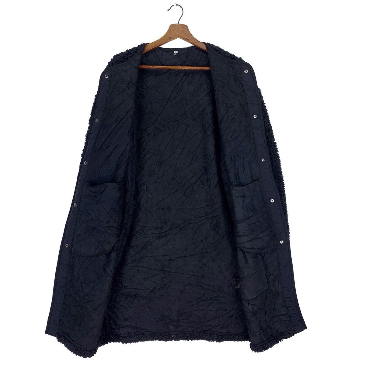 Uniqlo Vintage Uniqlo Wool Trench Jacket Size US S / EU 44-46 / 1 - 5 Thumbnail