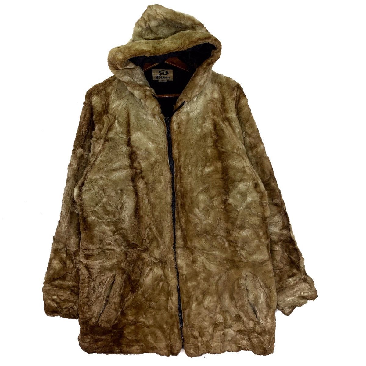 Other Vintage Piko Hoodie Wool Sherpa Zip Up Jacket Size US M / EU 48-50 / 2 - 1 Thumbnail