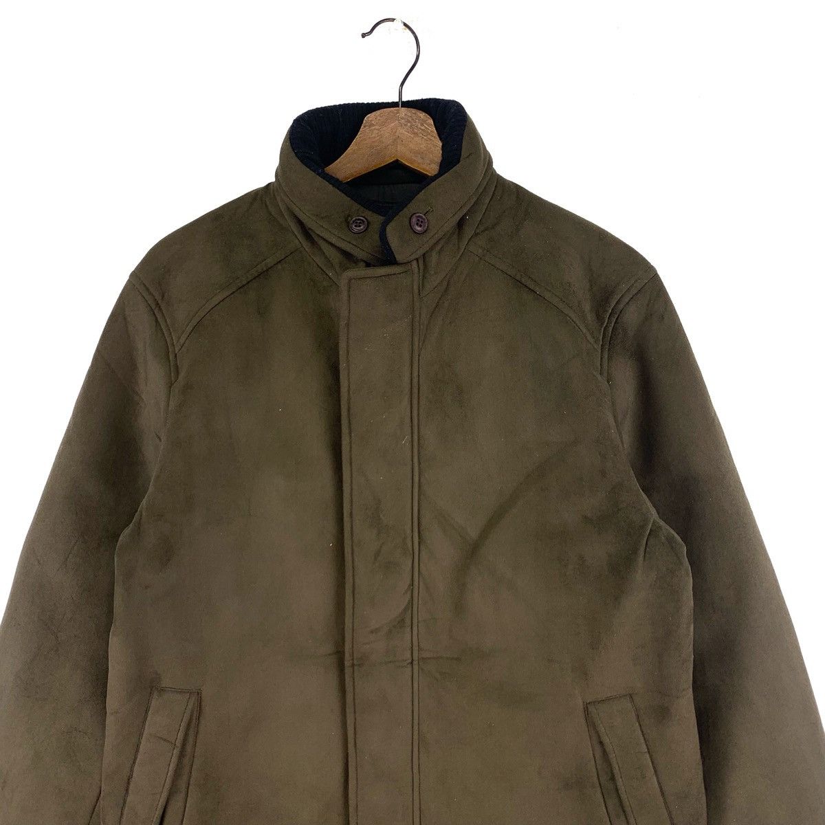 Chaps Chaps Ralph Lauren Suede Zipper Jacket Size US M / EU 48-50 / 2 - 2 Thumbnail