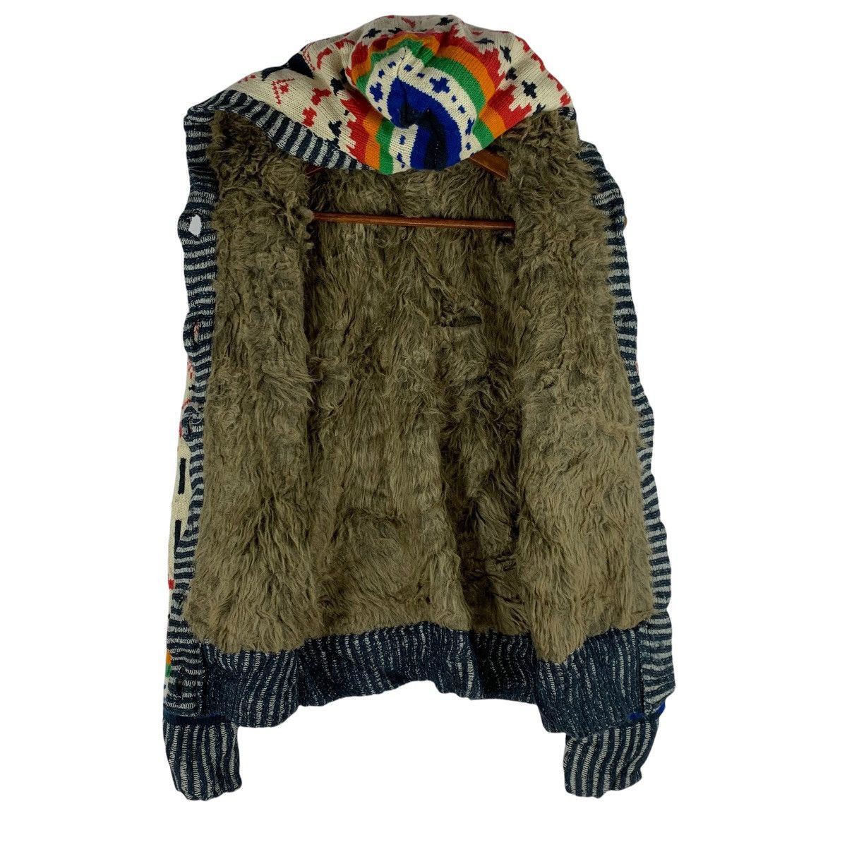 Native Vintage Blue Moon Blue Bandana Native Knitwear Jacket Size US M / EU 48-50 / 2 - 5 Thumbnail