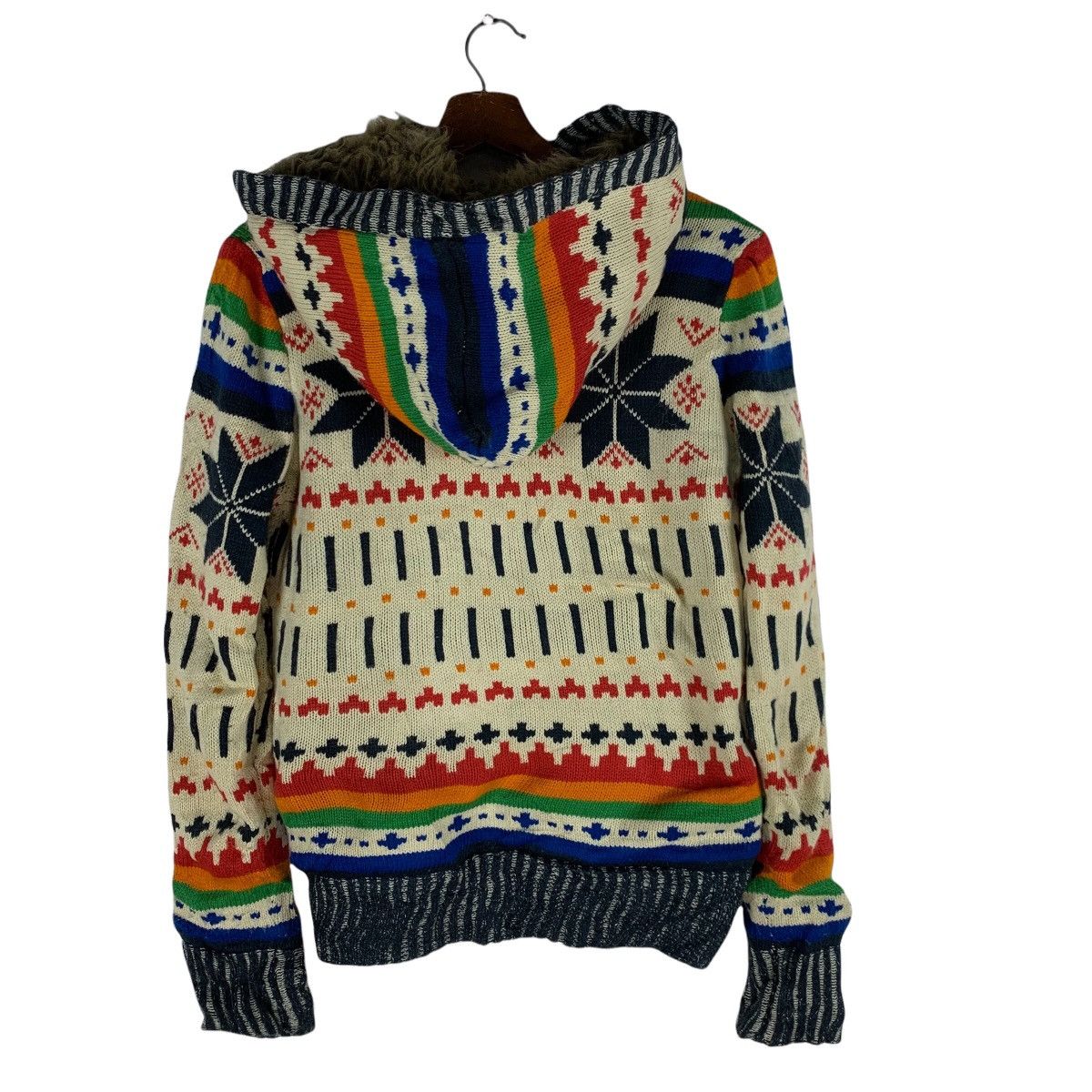 Native Vintage Blue Moon Blue Bandana Native Knitwear Jacket Size US M / EU 48-50 / 2 - 6 Thumbnail