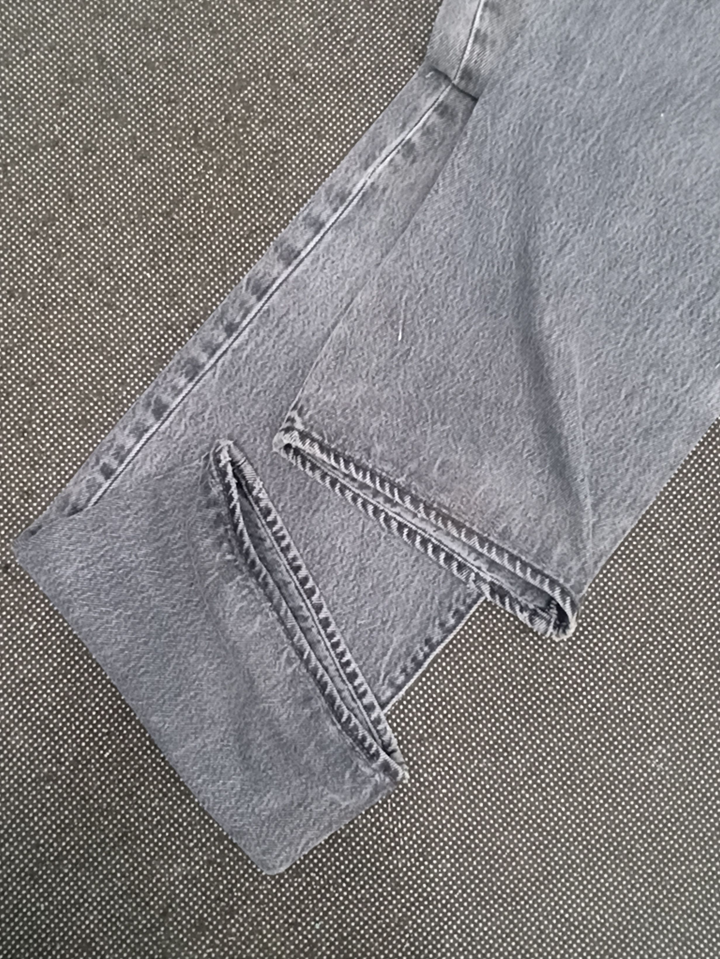 Jean × Levi's × Vintage VINTAGE LEVIS 501 DISTRESSED FADED BLACK JEANS -J287 Size US 38 / EU 54 - 8 Thumbnail