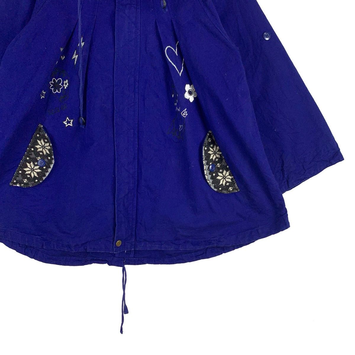 Japanese Brand Vintage Scolar Rare Design Flower Zipper Jacket Size US M / EU 48-50 / 2 - 3 Thumbnail