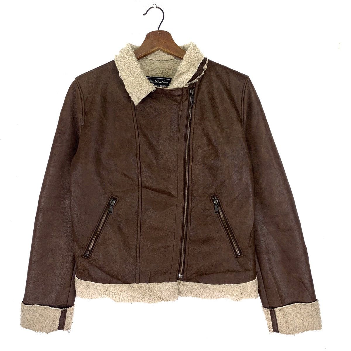 Genuine Leather Vintage Neo Leather Rn Jacket Size US L / EU 52-54 / 3 - 2 Thumbnail