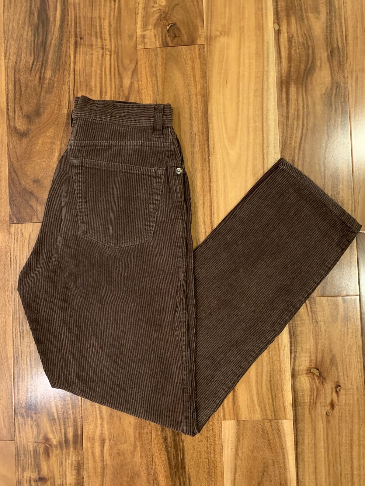 Gap × Vintage Vintage Gap Mocha Corduroy Pants Size US 28 / EU 44 - 1 Thumbnail