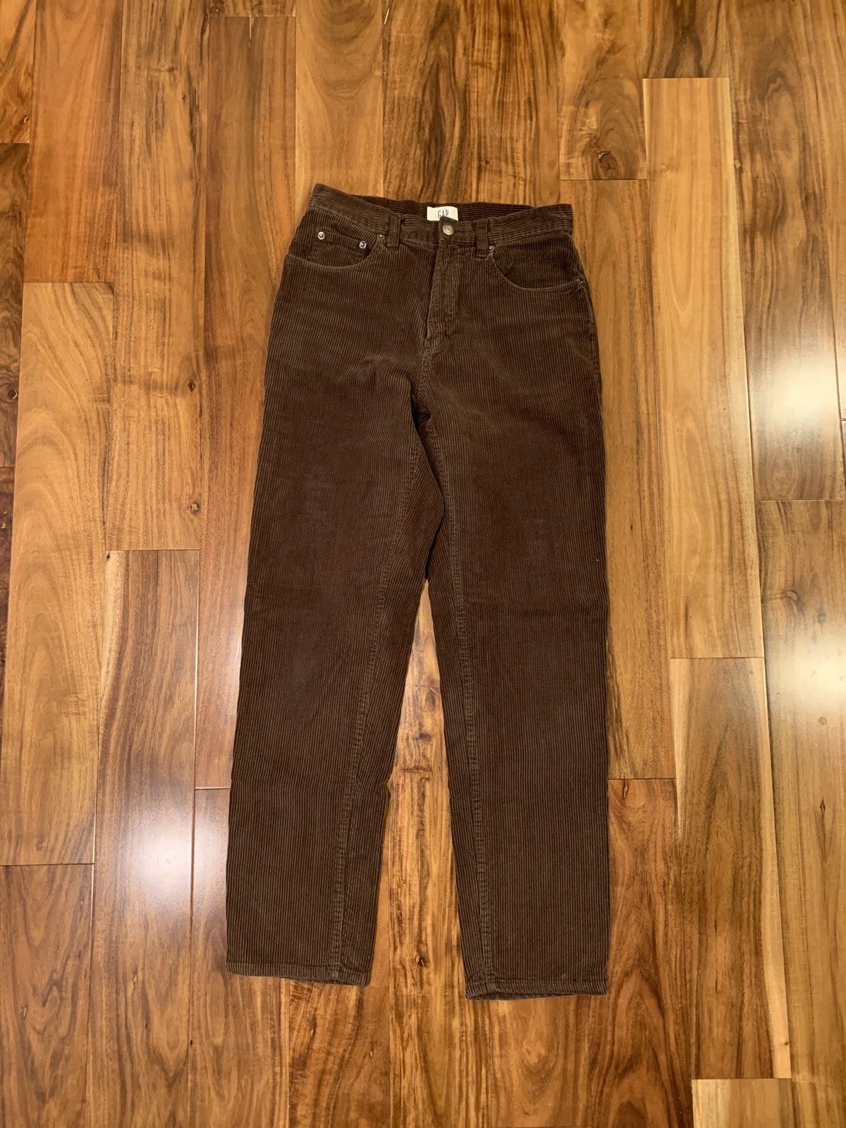 Gap × Vintage Vintage Gap Mocha Corduroy Pants Size US 28 / EU 44 - 2 Thumbnail