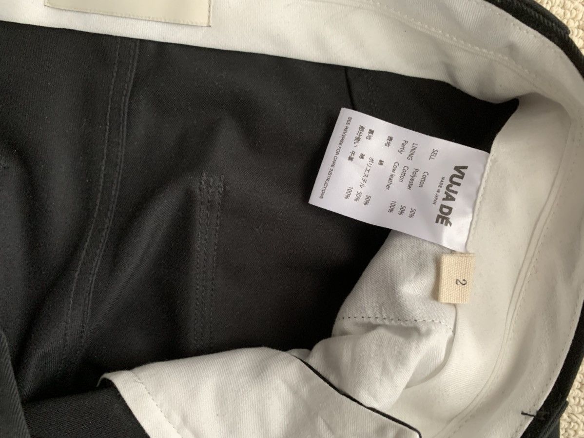 Vuja De Vuja De Adagio Leather Trousers - Size 2 Size US 32 / EU 48 - 3 Thumbnail