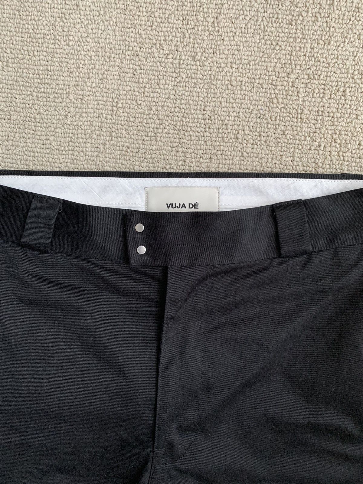 Vuja De Vuja De Adagio Leather Trousers - Size 2 Size US 32 / EU 48 - 2 Thumbnail