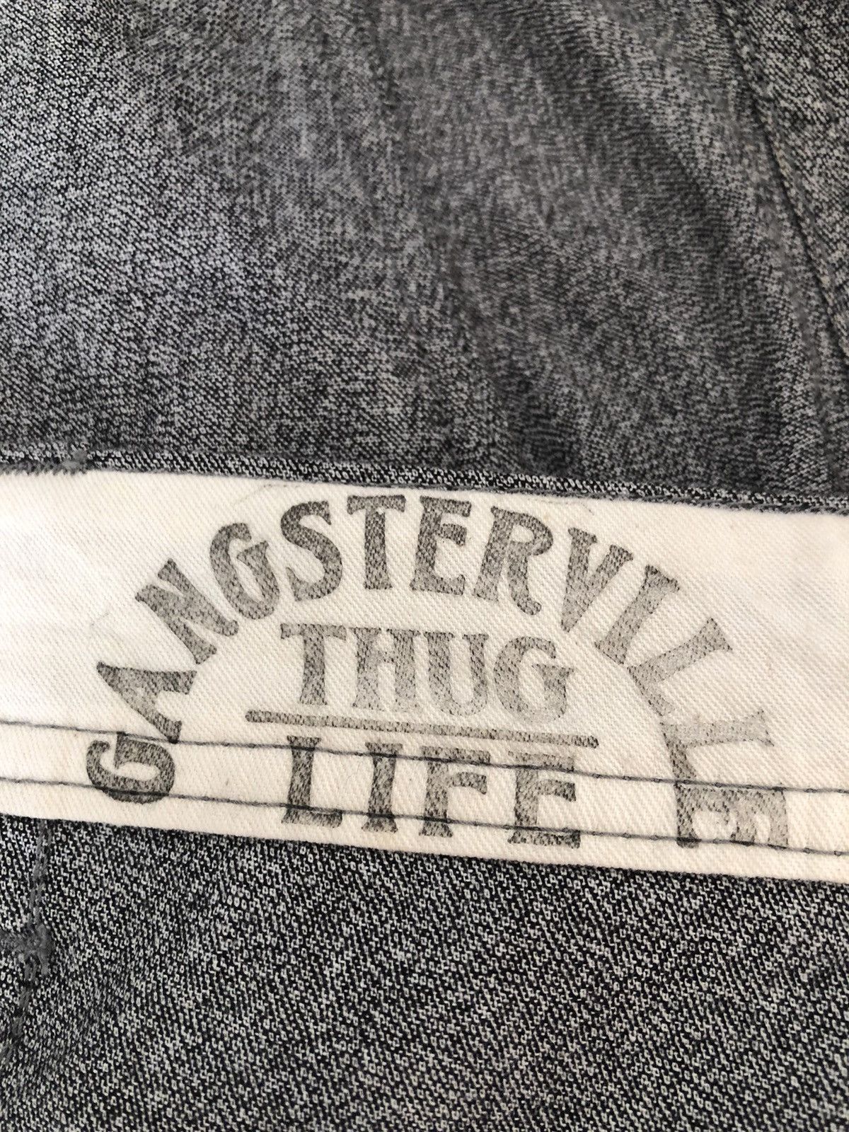 Japanese Brand Glad Hand Gangsterville Salt & Pepper Fatigue Trouser Pant Size US 36 / EU 52 - 22 Thumbnail