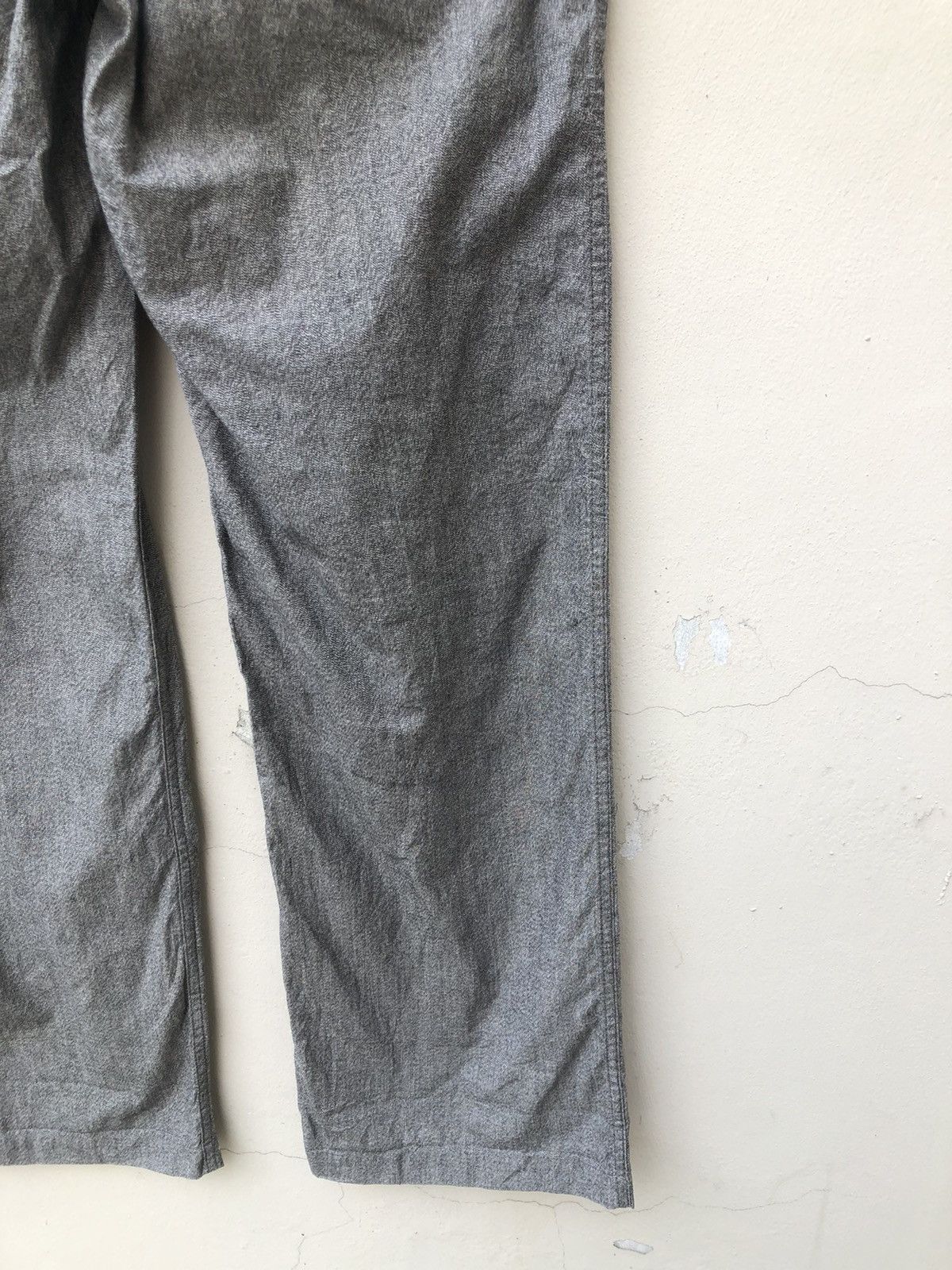 Japanese Brand Glad Hand Gangsterville Salt & Pepper Fatigue Trouser Pant Size US 36 / EU 52 - 19 Thumbnail