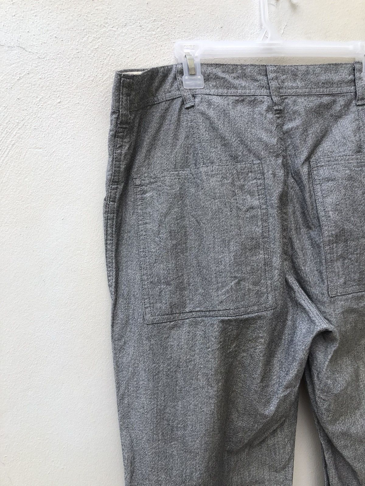 Japanese Brand Glad Hand Gangsterville Salt & Pepper Fatigue Trouser Pant Size US 36 / EU 52 - 15 Thumbnail