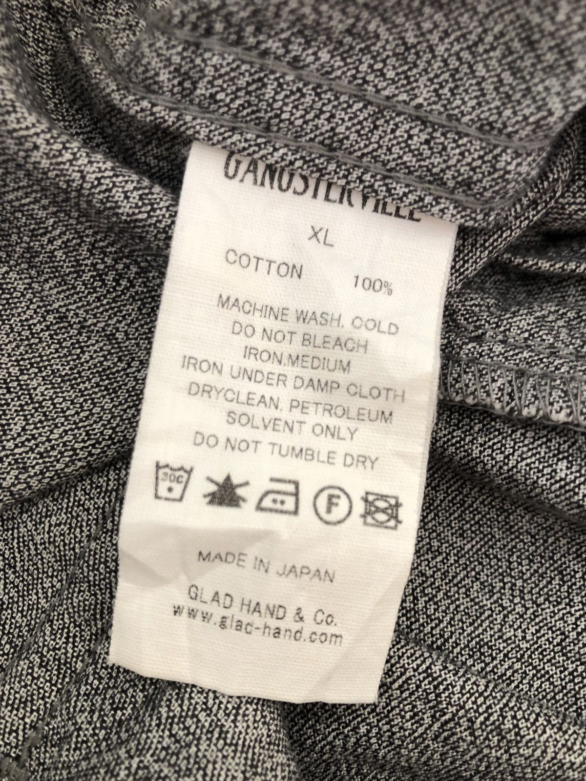 Japanese Brand Glad Hand Gangsterville Salt & Pepper Fatigue Trouser Pant Size US 36 / EU 52 - 23 Thumbnail