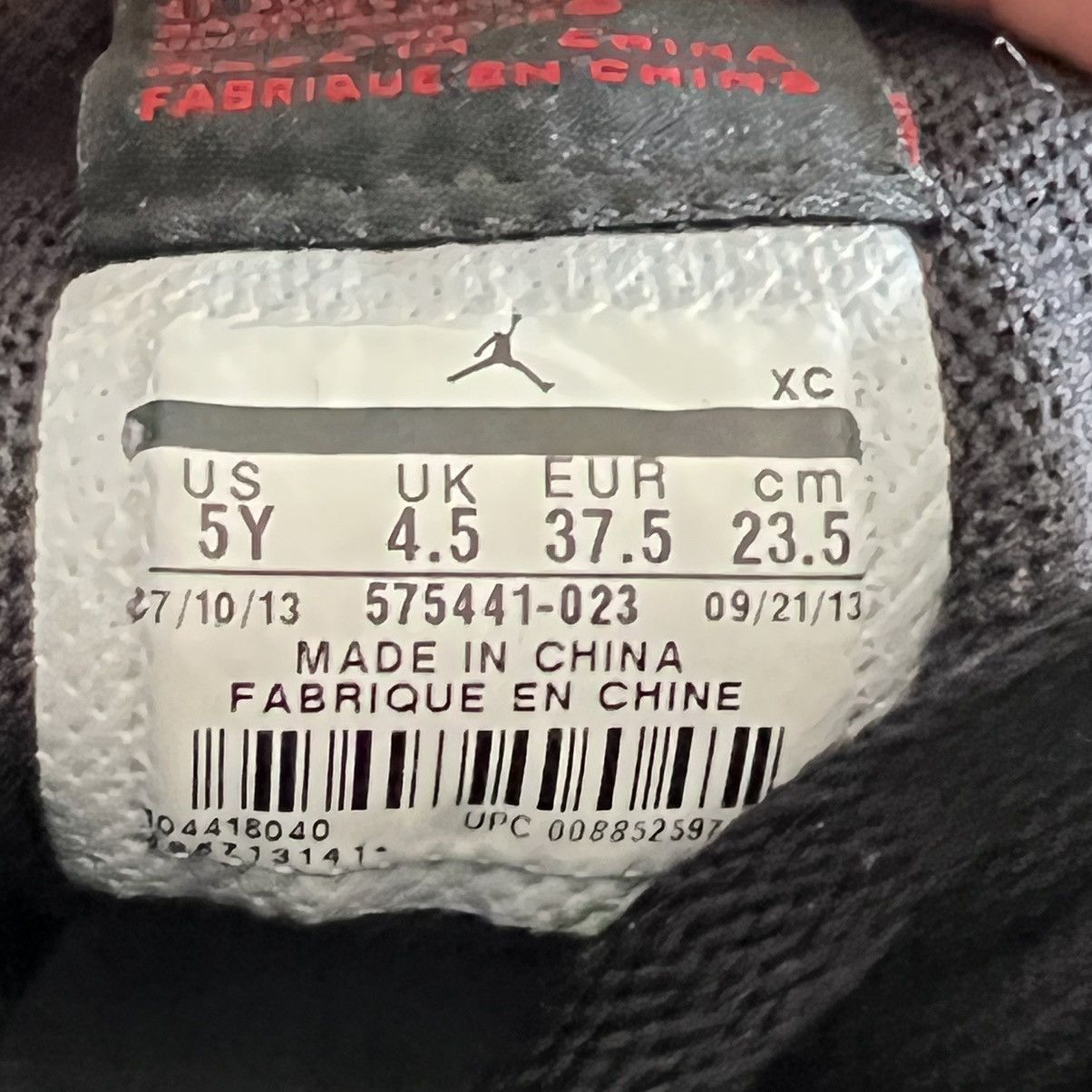 Jordan Brand Air Jordan 1 Retro High OG BG Bred 2013 Size US 5 / EU 37 - 6 Thumbnail