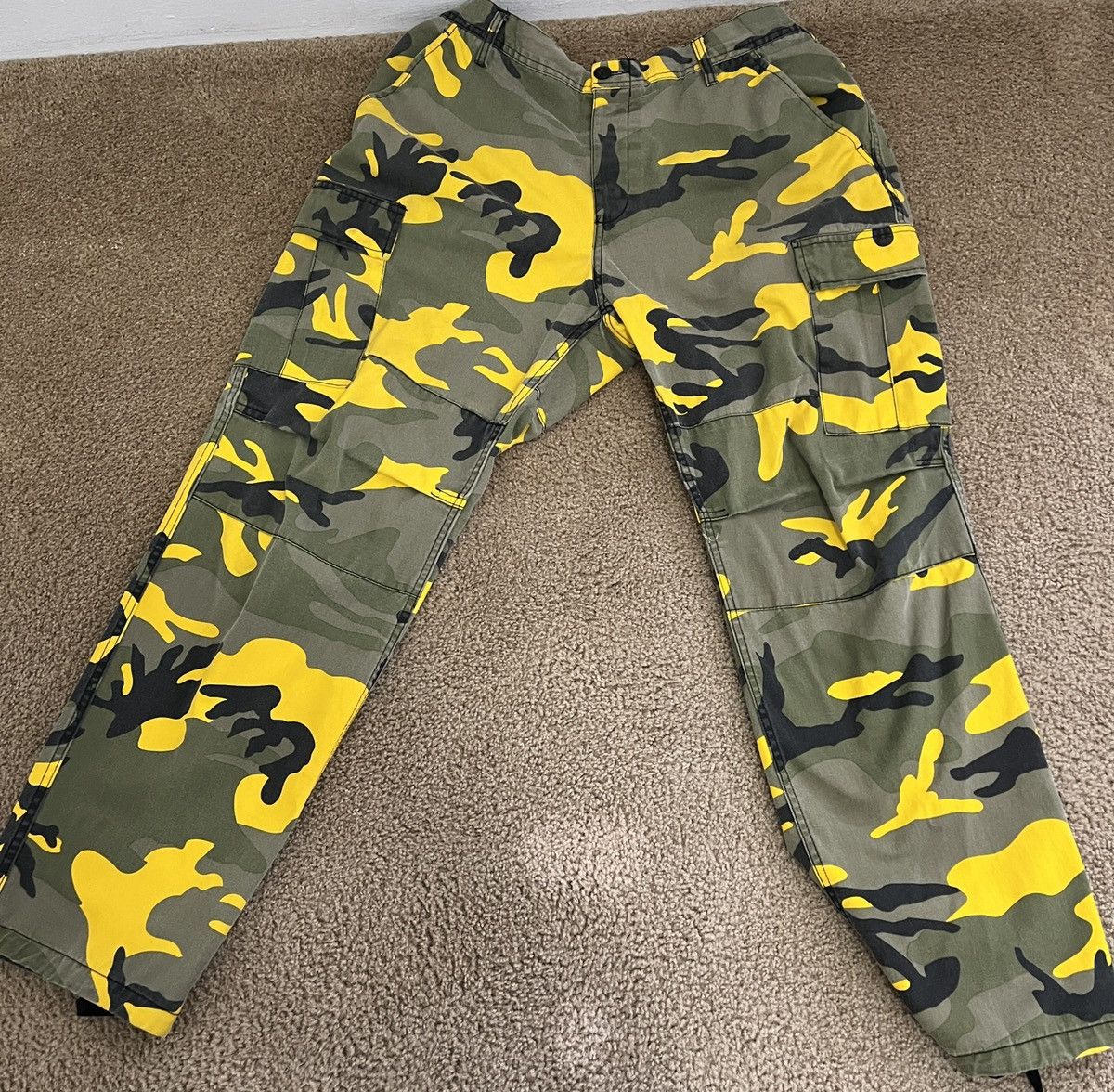 Rothco Rothco Yellow Stinger Camo Tactical Bdu Pants | Grailed