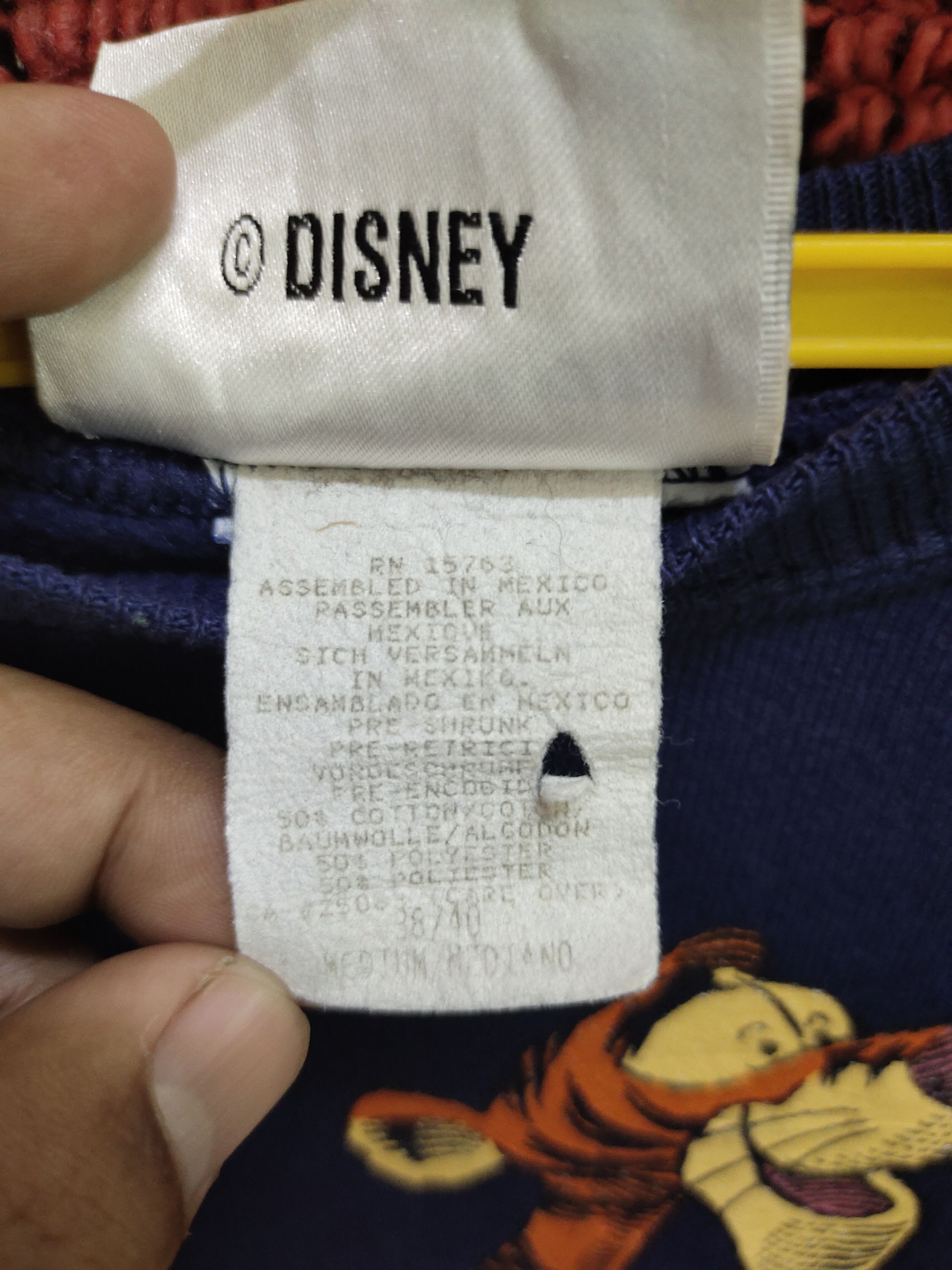 Cartoon Network × Disney Disney Tigger the tiger sweatshirt Size US M / EU 48-50 / 2 - 4 Thumbnail