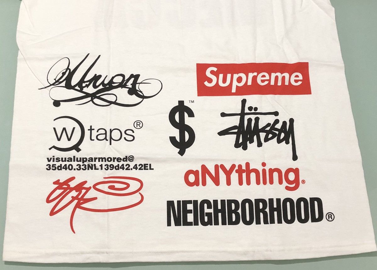 Neighborhood × Supreme × Union Union 2006 Supreme Neighborhood wtaps Stussy  Ssur tee | Grailed