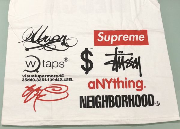 Supreme Union 2006 Supreme Neighborhood wtaps Stussy Ssur tee