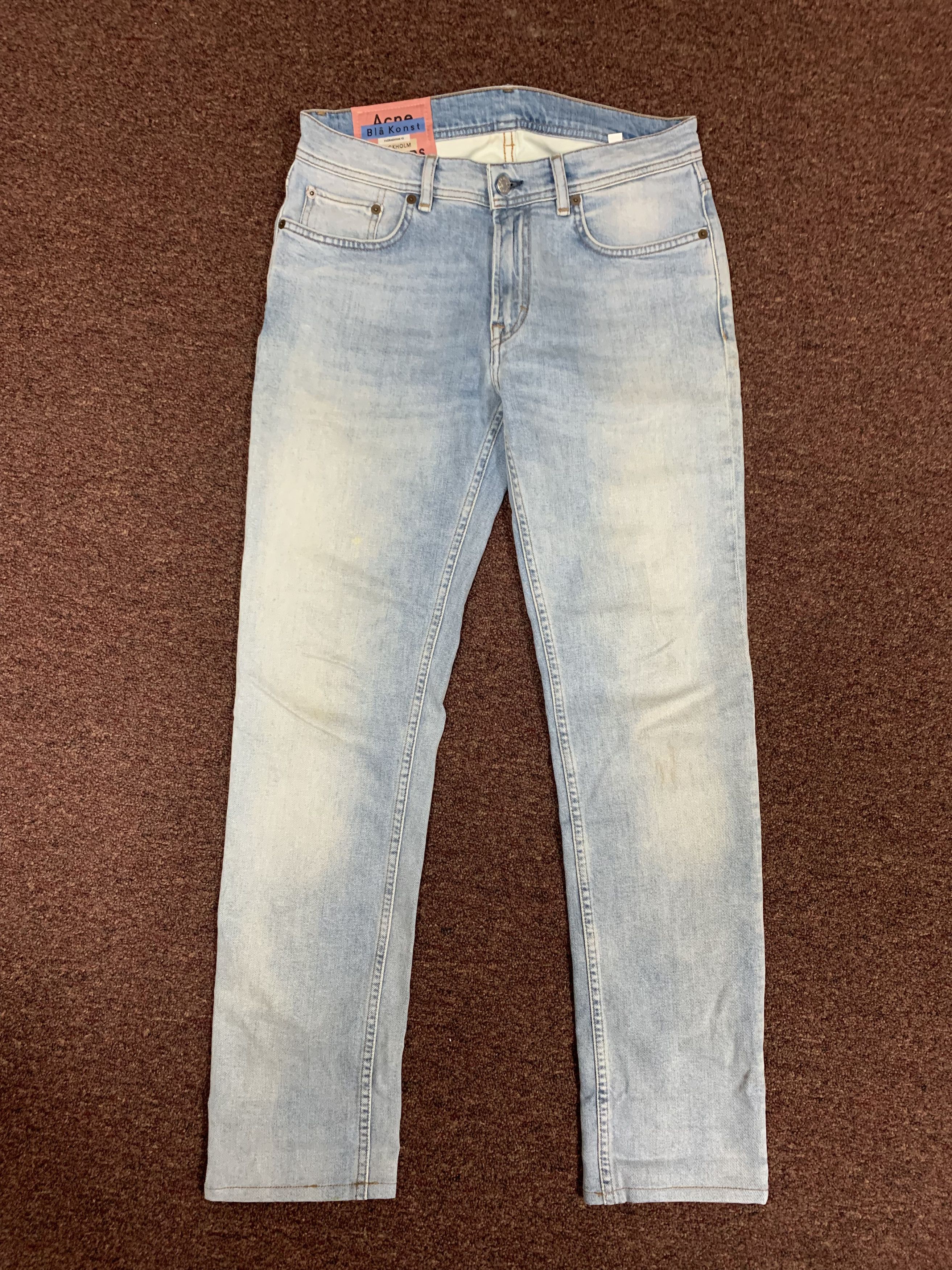 Acne Studios 1989 Light Blue Trash Jeans — CONSUMED