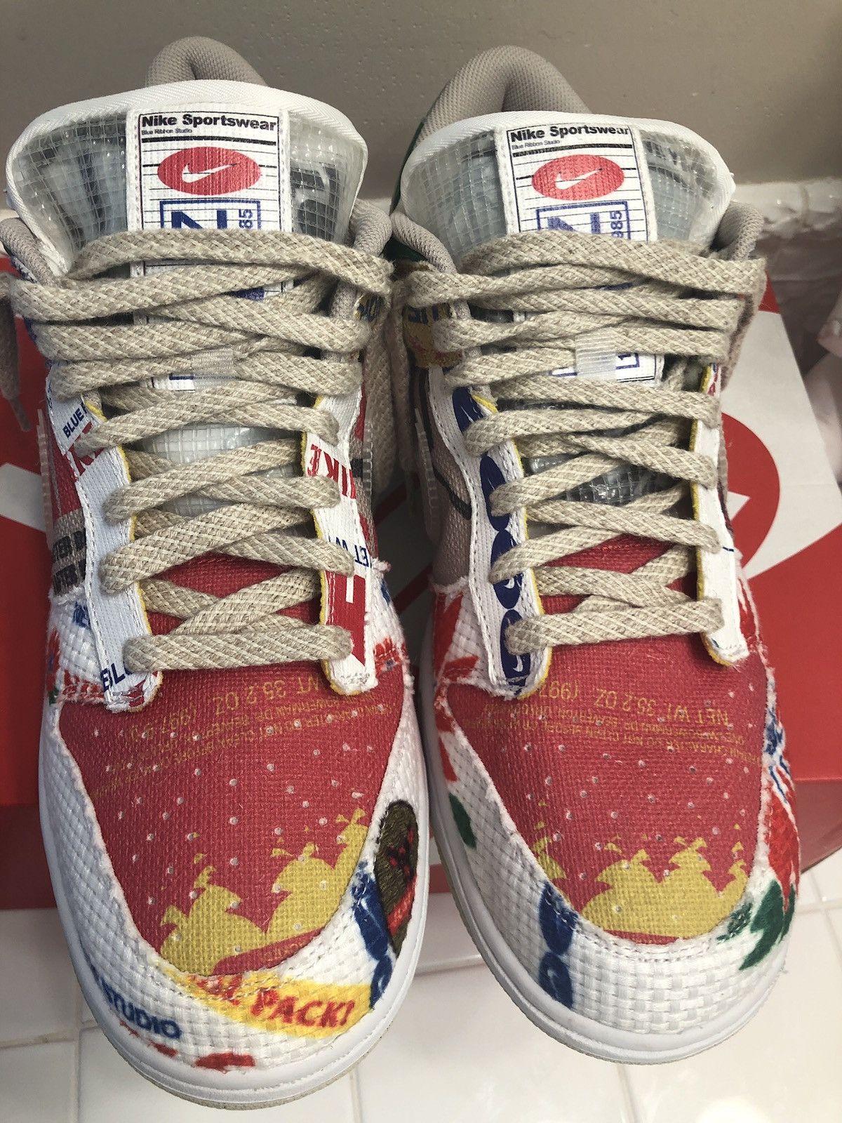 Nike Nike Dunk Low SP City Market Size US 11 / EU 44 - 3 Thumbnail