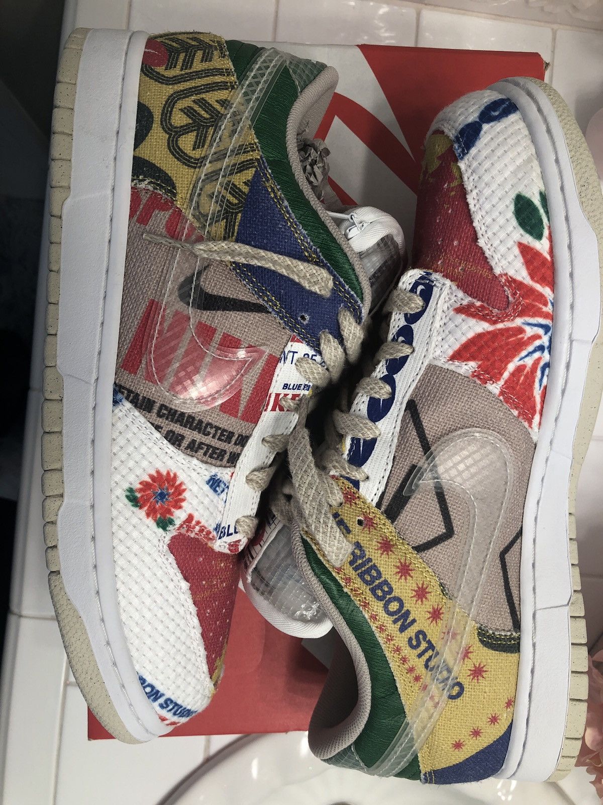 Nike Nike Dunk Low SP City Market Size US 11 / EU 44 - 5 Thumbnail