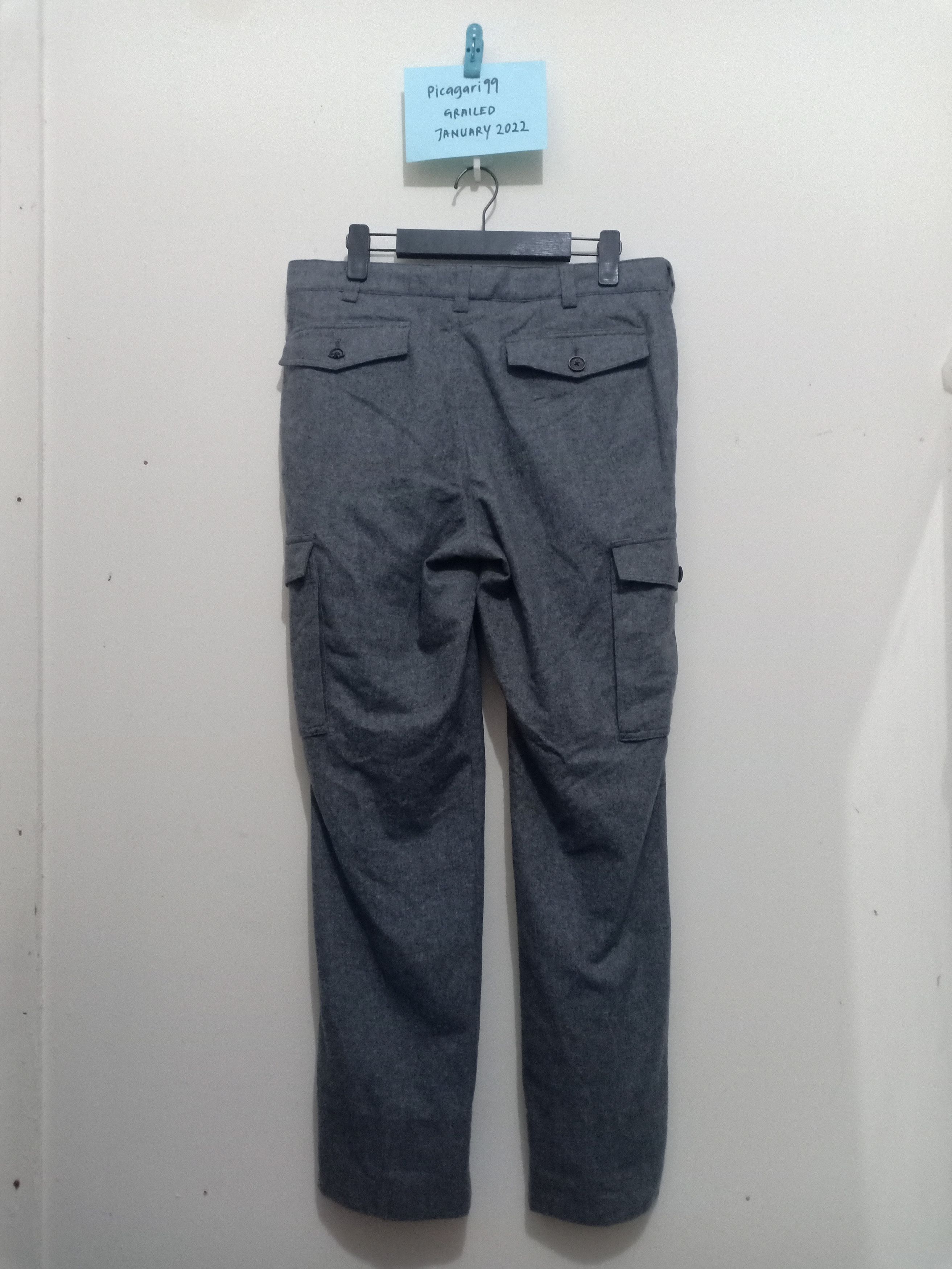 Aquascutum × Hysteric Glamour × Japanese Brand Rare!!! Vtg Aquascutum Cargo Pants Size US 31 - 8 Thumbnail