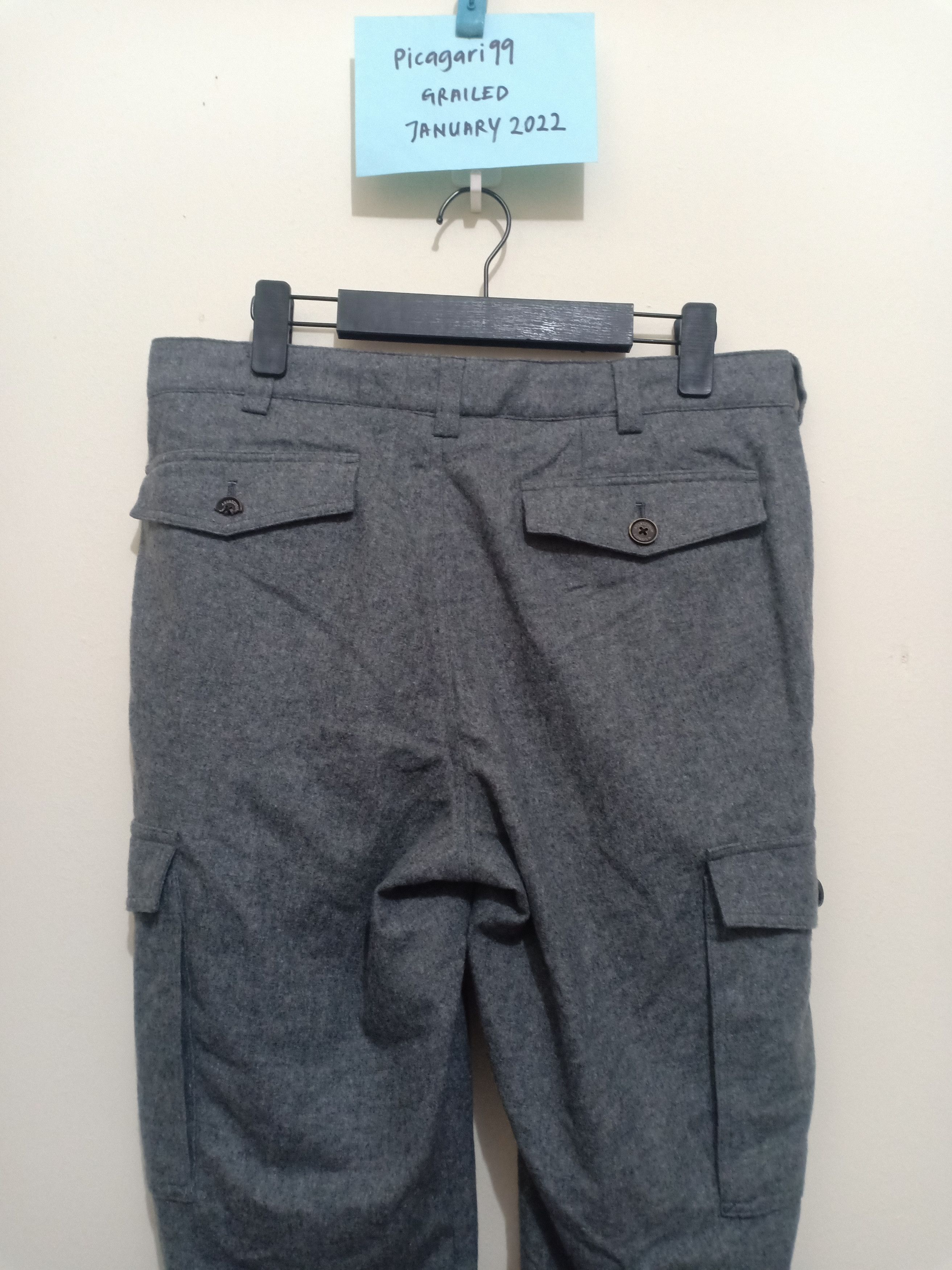 Aquascutum × Hysteric Glamour × Japanese Brand Rare!!! Vtg Aquascutum Cargo Pants Size US 31 - 9 Thumbnail