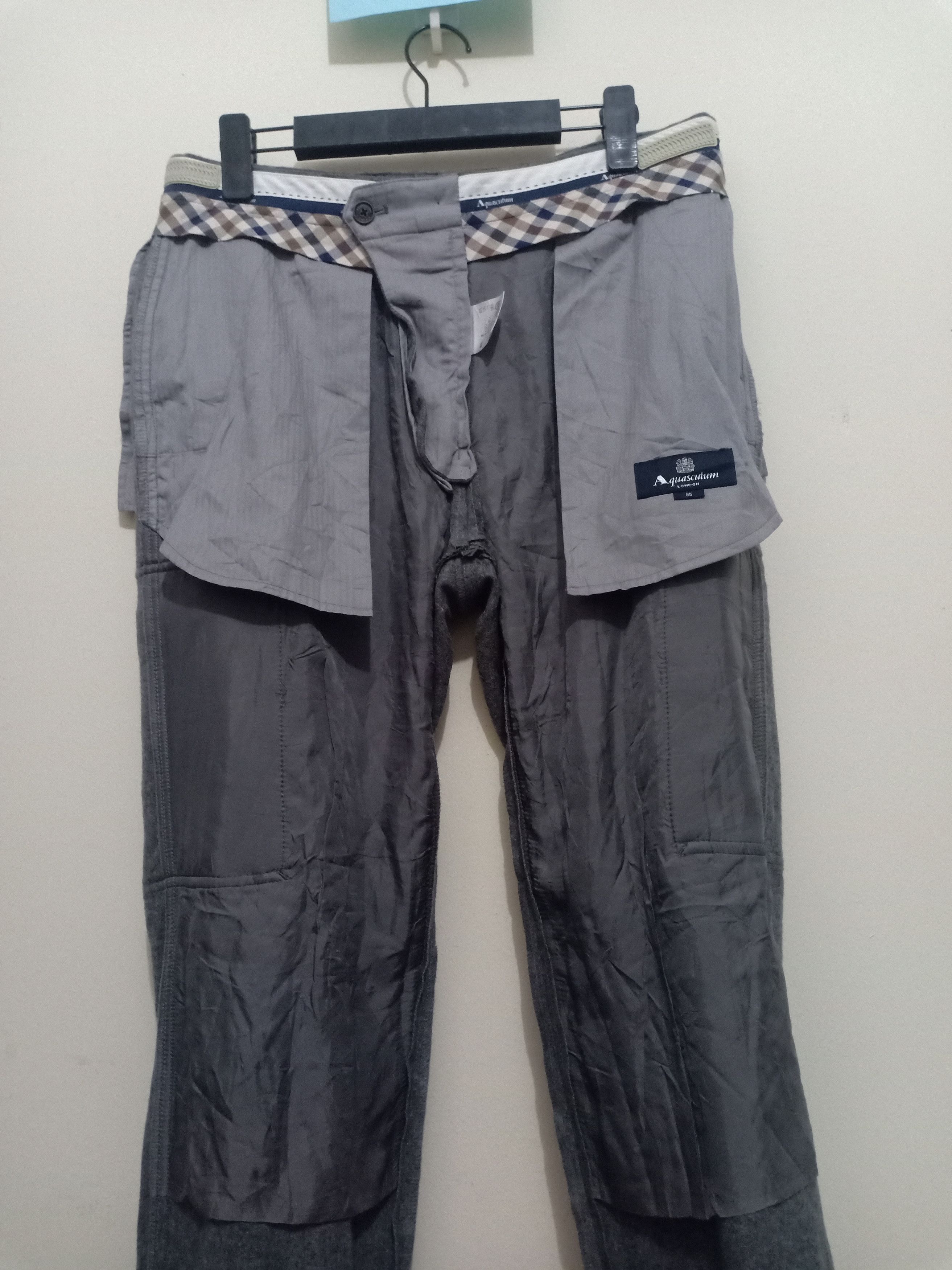 Aquascutum × Hysteric Glamour × Japanese Brand Rare!!! Vtg Aquascutum Cargo Pants Size US 31 - 15 Thumbnail