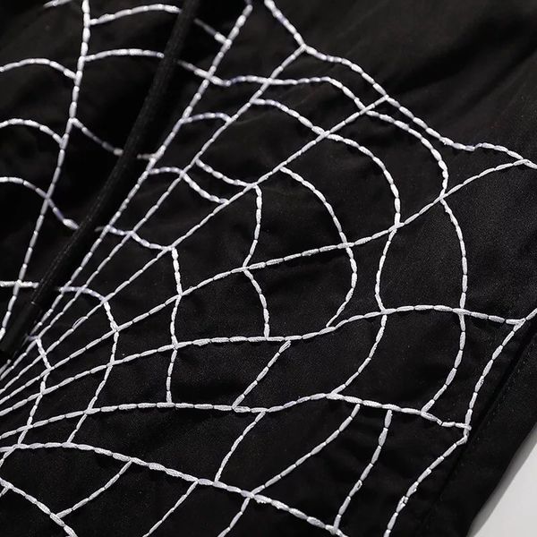 Streetwear Spider Web Track Pants | Grailed