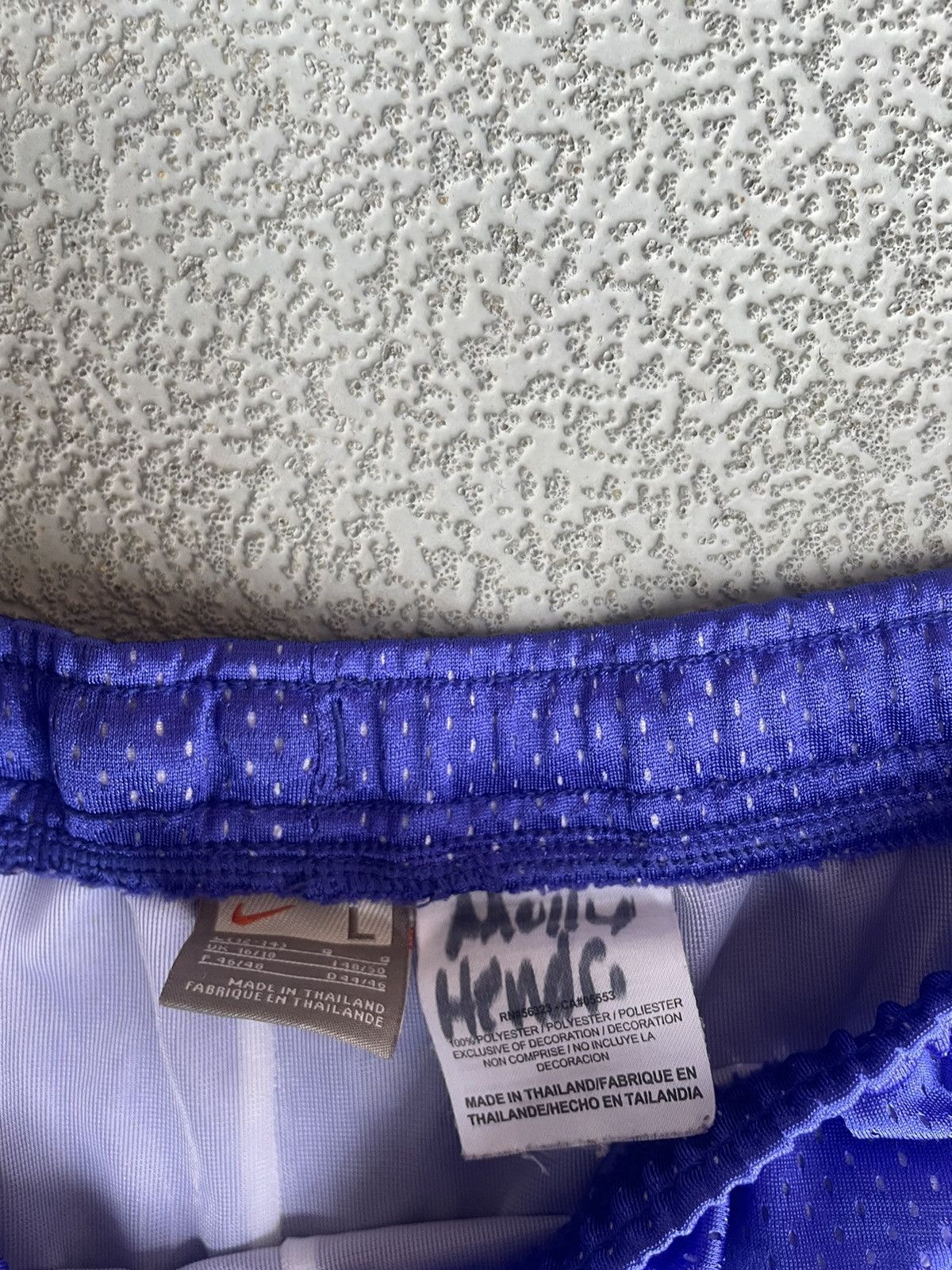 Nike × Vintage Vintage Nike Y2K Drawstring Athletic Shorts Size US 36 / EU 52 - 4 Thumbnail